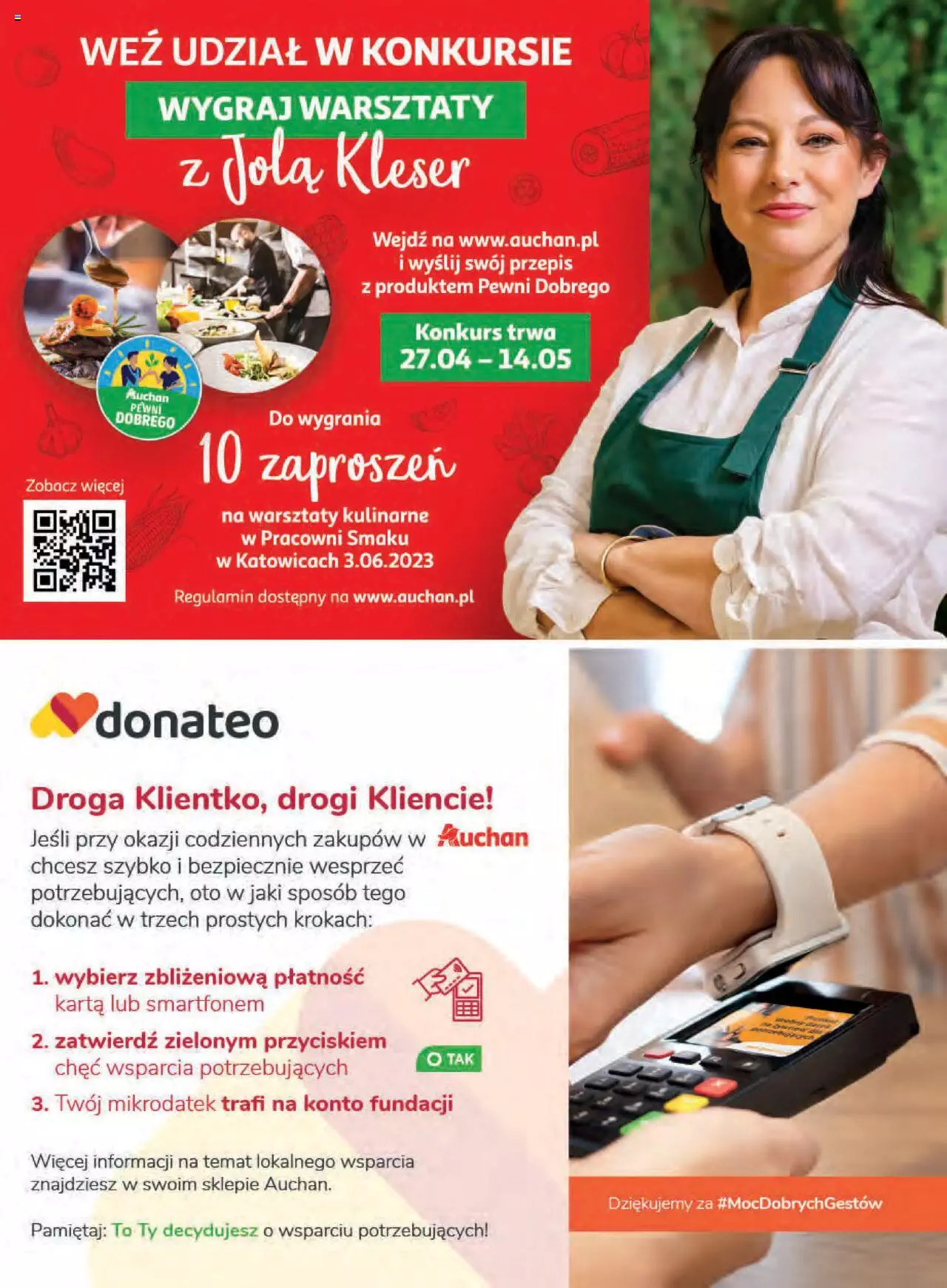 Auchan majowe odkrycia cenowe Hipermarket Gazetka  od 04.05.2023 do 10.05.2023 strona 2