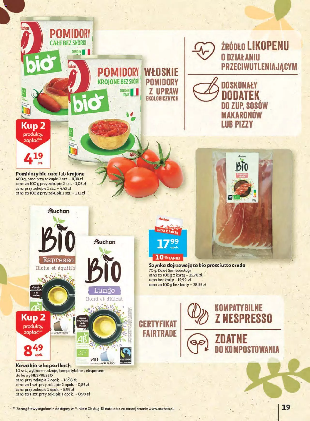 Auchan majowe odkrycia cenowe Hipermarket Gazetka  od 04.05.2023 do 10.05.2023 strona 19