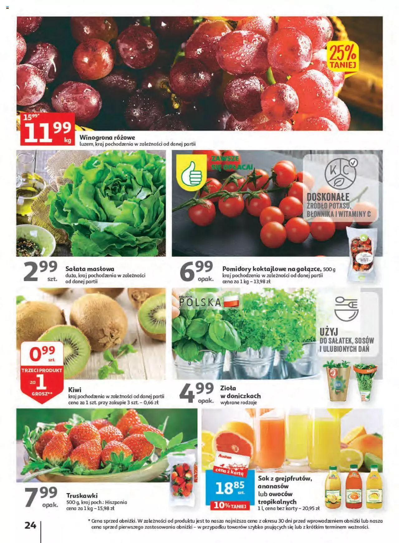 Auchan majowe odkrycia cenowe Hipermarket Gazetka  od 04.05.2023 do 10.05.2023 strona 24