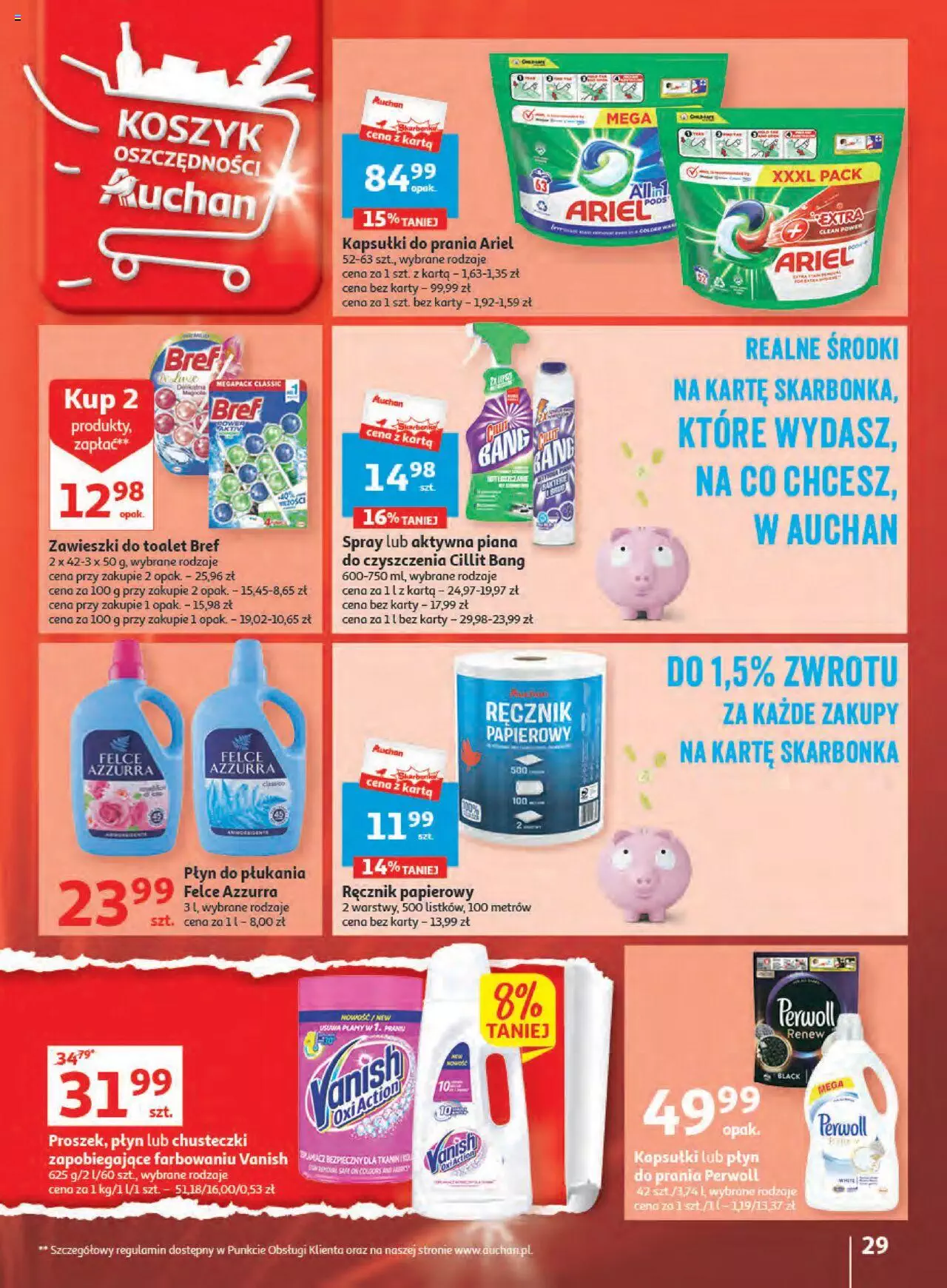 Auchan majowe odkrycia cenowe Hipermarket Gazetka  od 04.05.2023 do 10.05.2023 strona 29