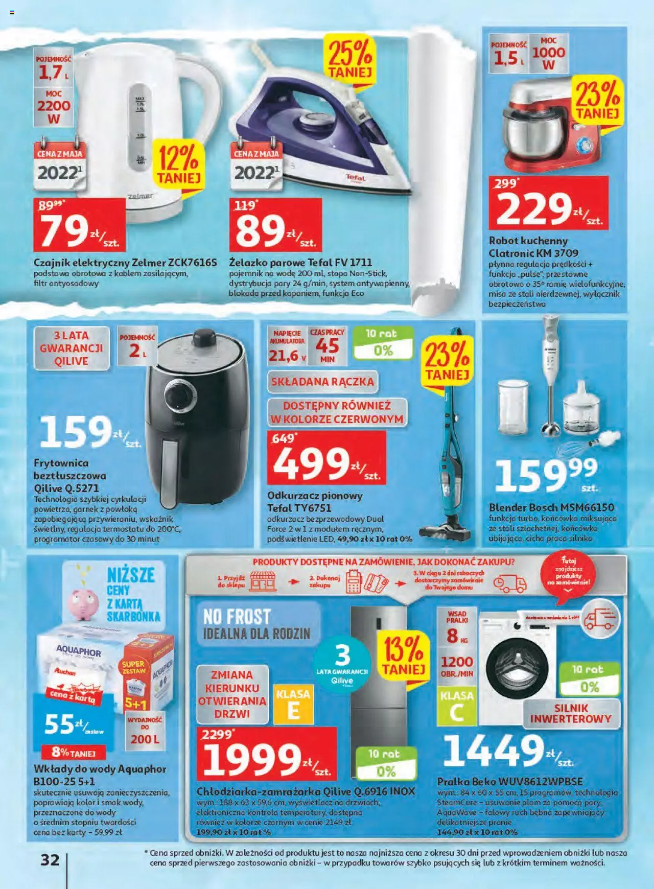 Auchan majowe odkrycia cenowe Hipermarket Gazetka  od 04.05.2023 do 10.05.2023 strona 32