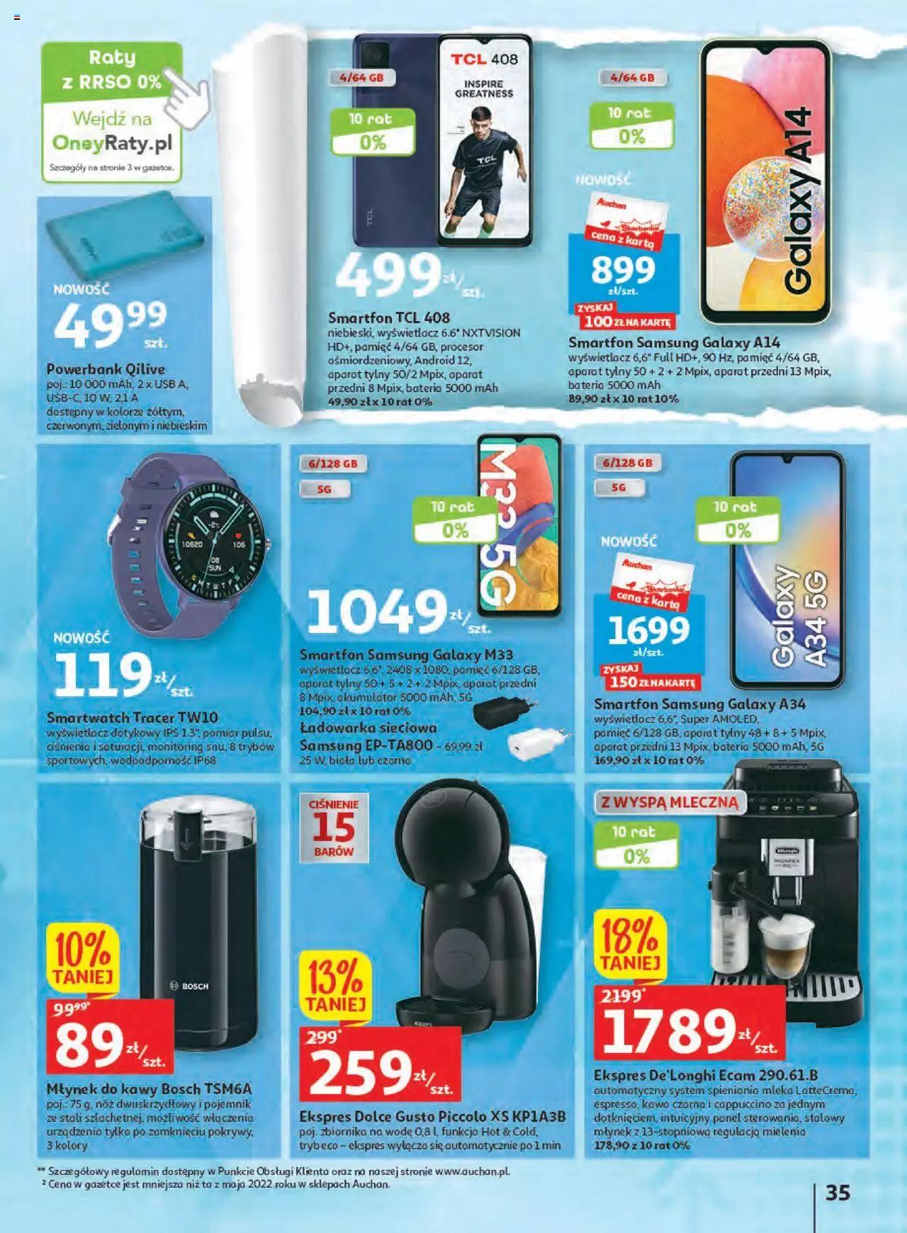 Auchan majowe odkrycia cenowe Hipermarket Gazetka  od 04.05.2023 do 10.05.2023 strona 35
