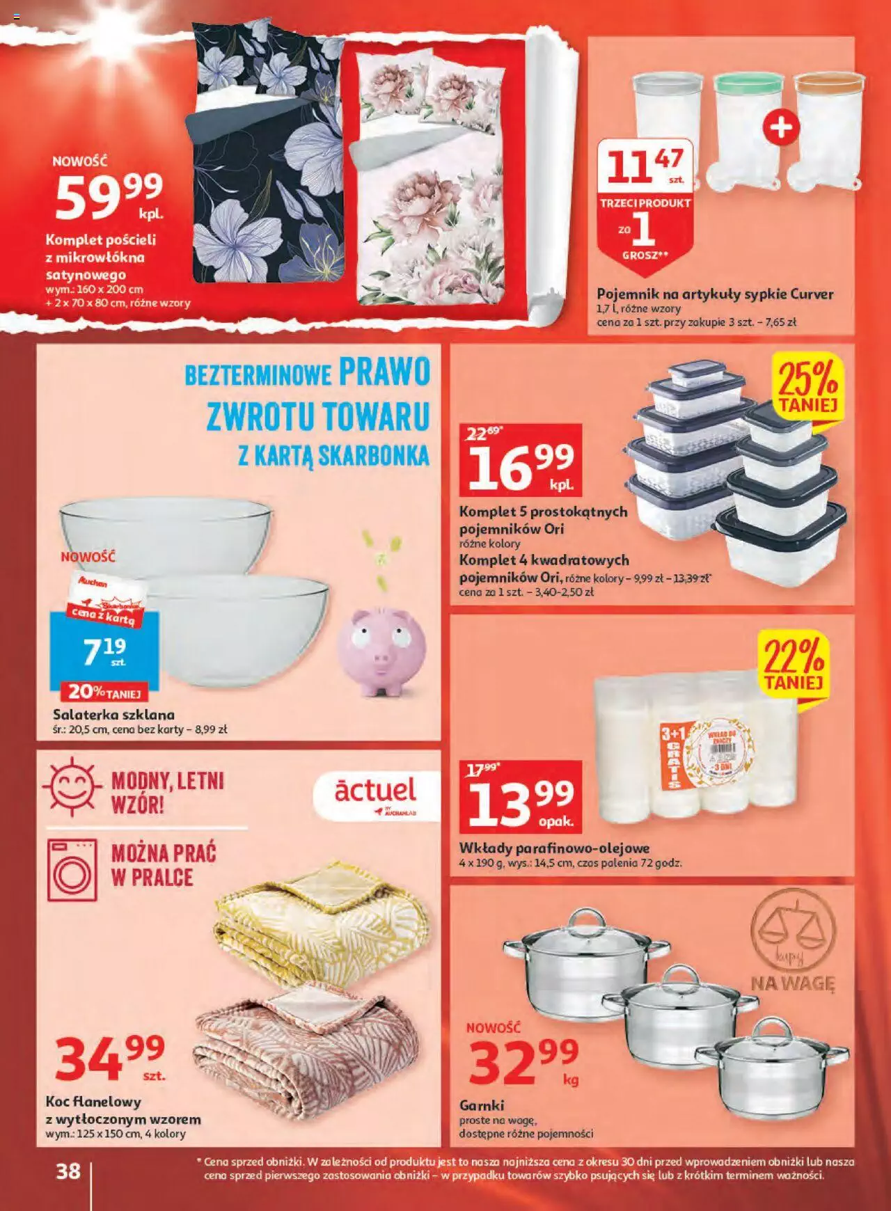 Auchan majowe odkrycia cenowe Hipermarket Gazetka  od 04.05.2023 do 10.05.2023 strona 38