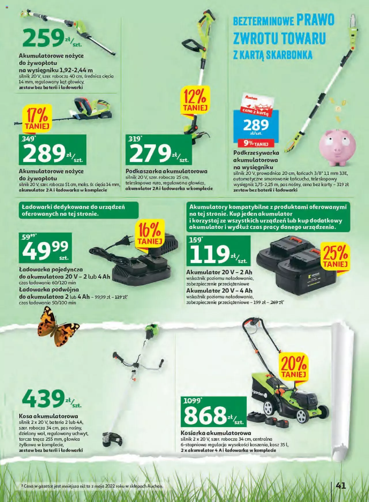 Auchan majowe odkrycia cenowe Hipermarket Gazetka  od 04.05.2023 do 10.05.2023 strona 41
