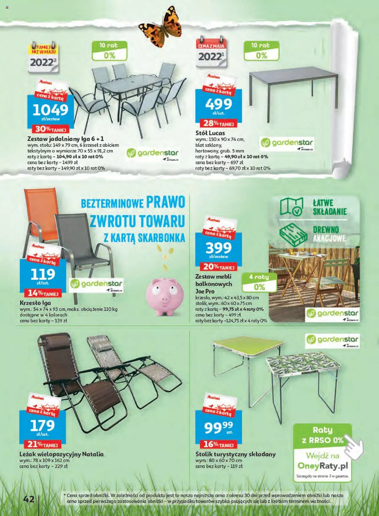 Auchan majowe odkrycia cenowe Hipermarket Gazetka  od 04.05.2023 do 10.05.2023 strona 42