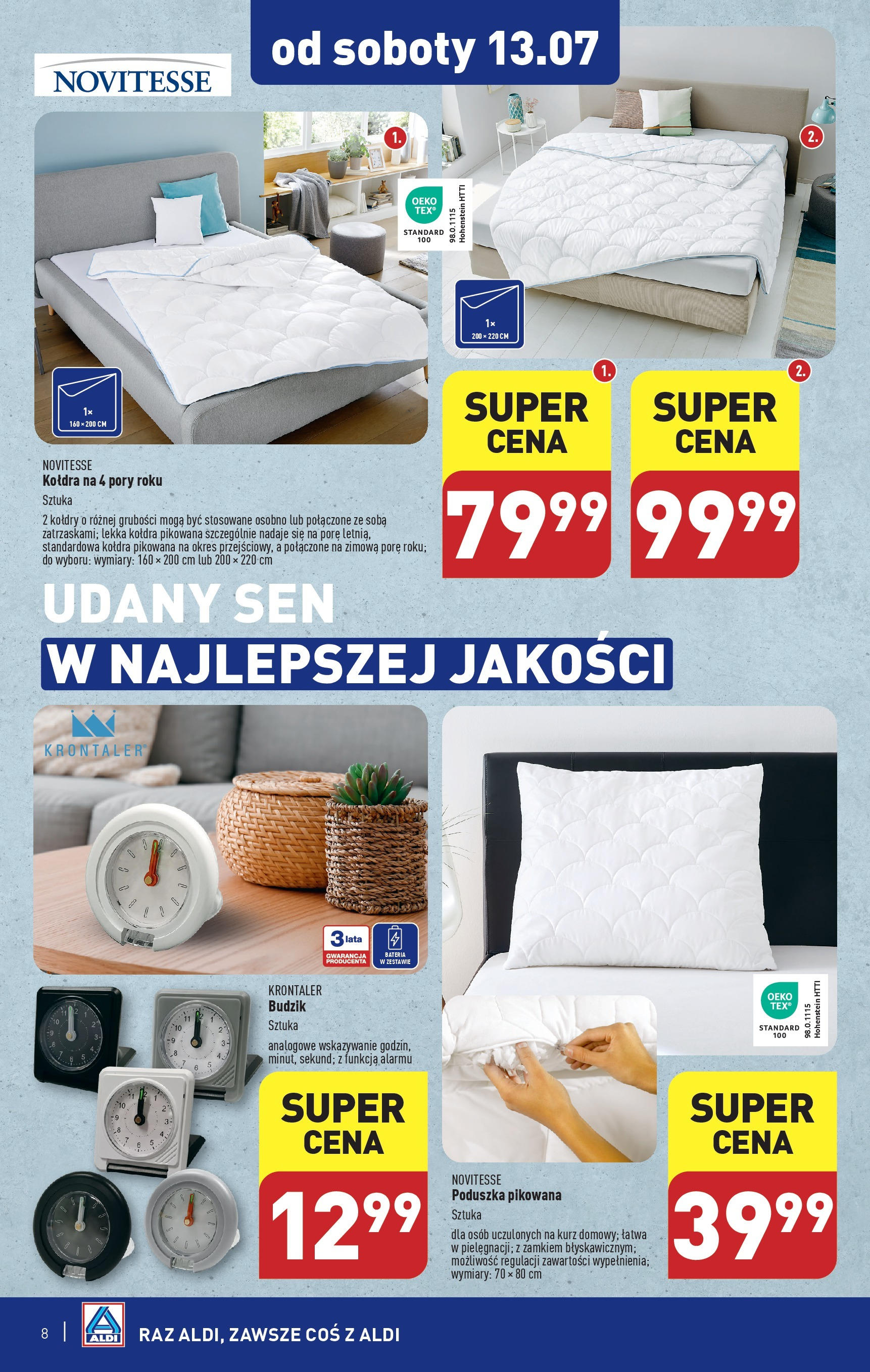 Aldi Artykuły przemysłowe i tekstylia Gazetka ważna od 08.07.2024 do 13.07.2024 strona 5