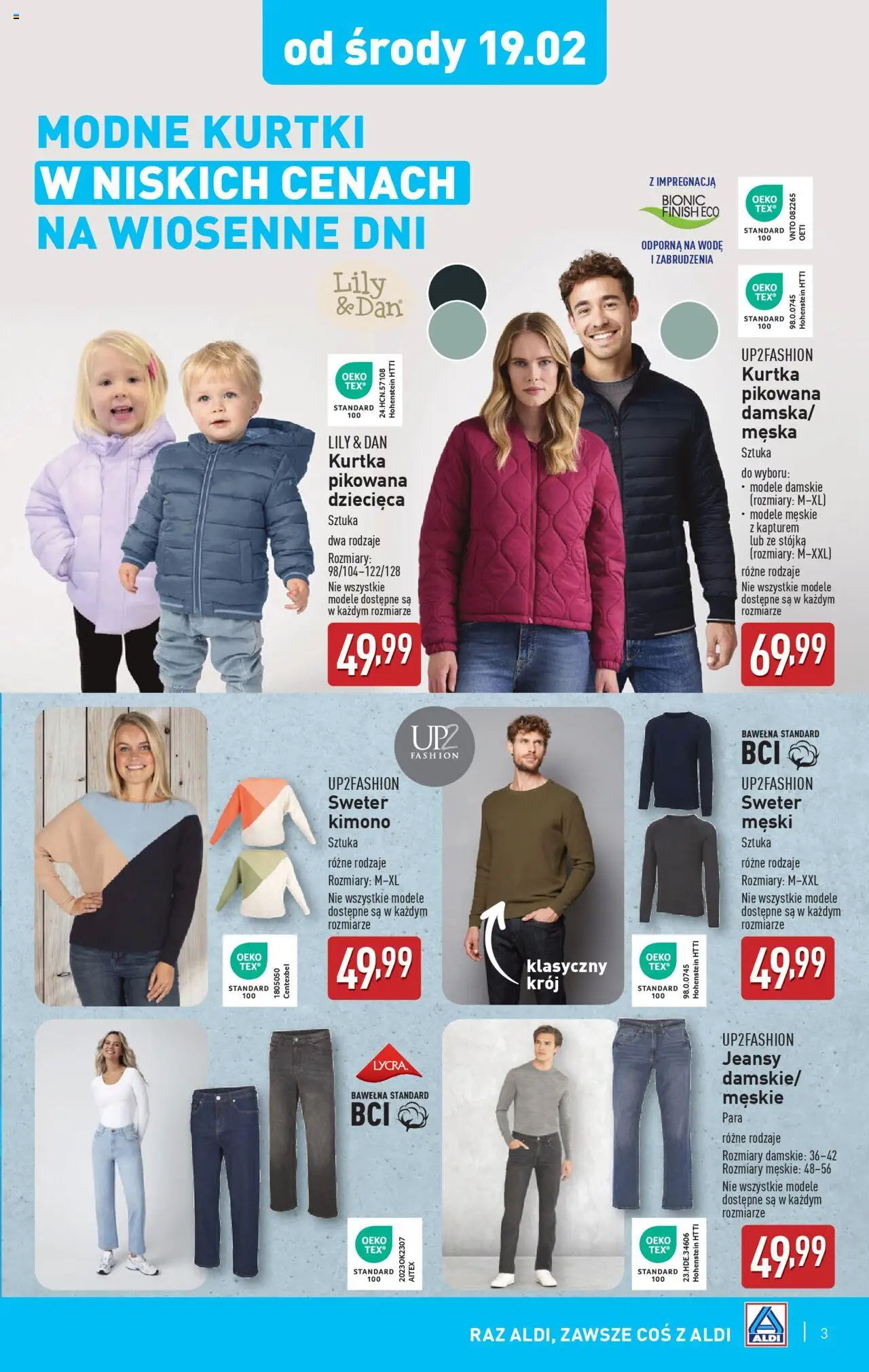 Aldi Artykuły przemysłowe i tekstylia Gazetka  ważna od  17.02.2025 do 22.02.2025 strona 3