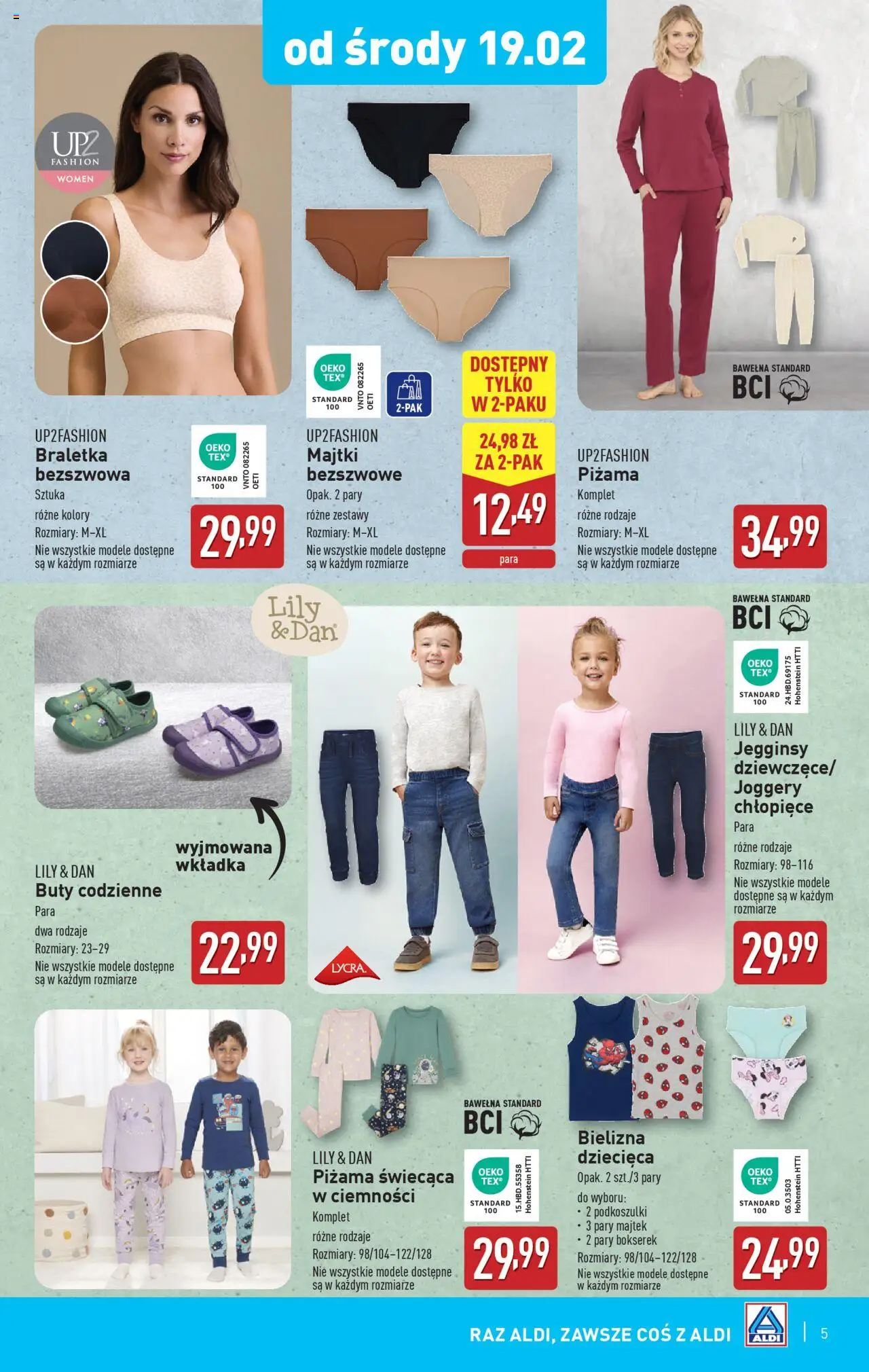 Aldi Artykuły przemysłowe i tekstylia Gazetka  ważna od  17.02.2025 do 22.02.2025 strona 5