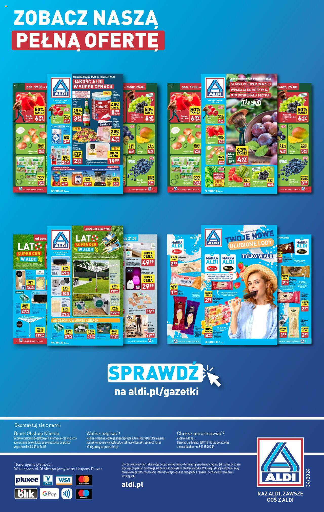 Aldi Artykuły przemysłowe i tekstylia Gazetka ważna od 19.08.2024 do 25.08.2024 strona 12