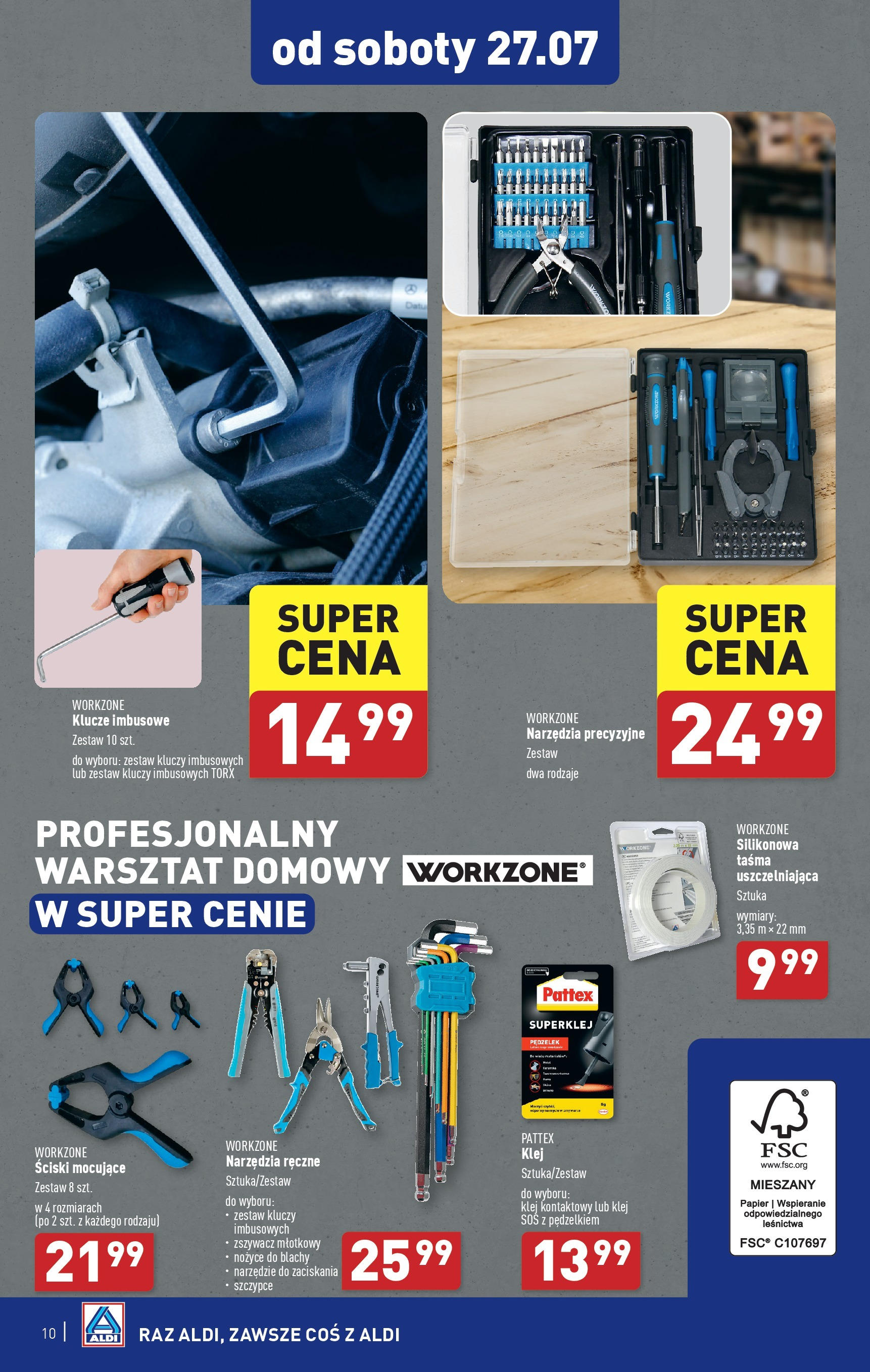 Aldi Artykuły przemysłowe i tekstylia Gazetka  ważna od 22.07.2024 do 27.07.2024 strona 8
