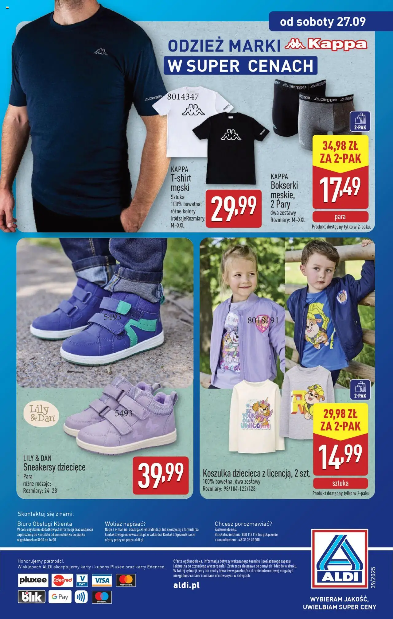 Aldi Artykuły przemysłowe i tekstylia  Gazetka ważna od 22.09.2025 do 27.09.2025 strona 15