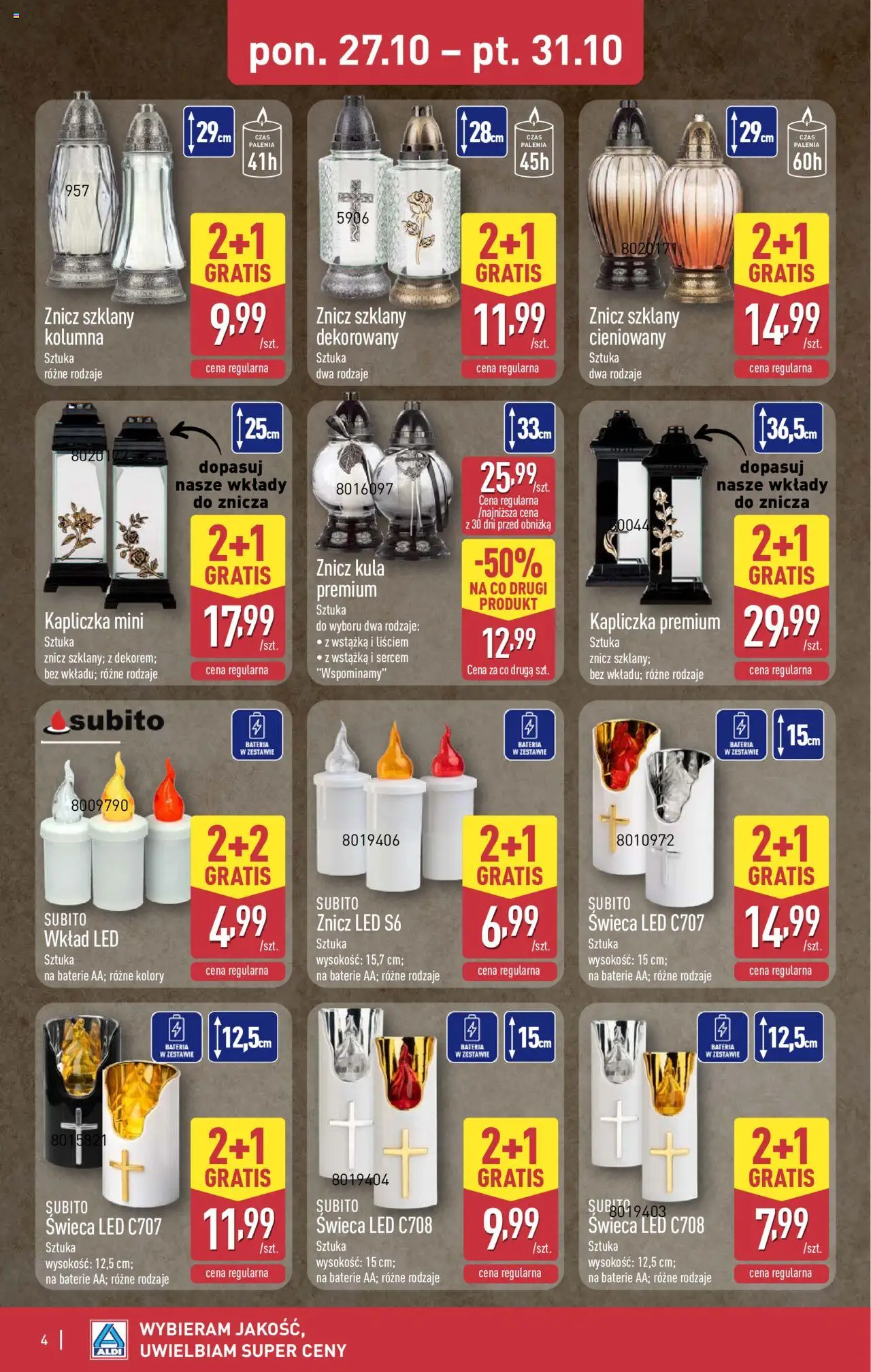 Aldi Artykuły przemysłowe i tekstylia  Gazetka ważna od 27.10.2025 strona 4