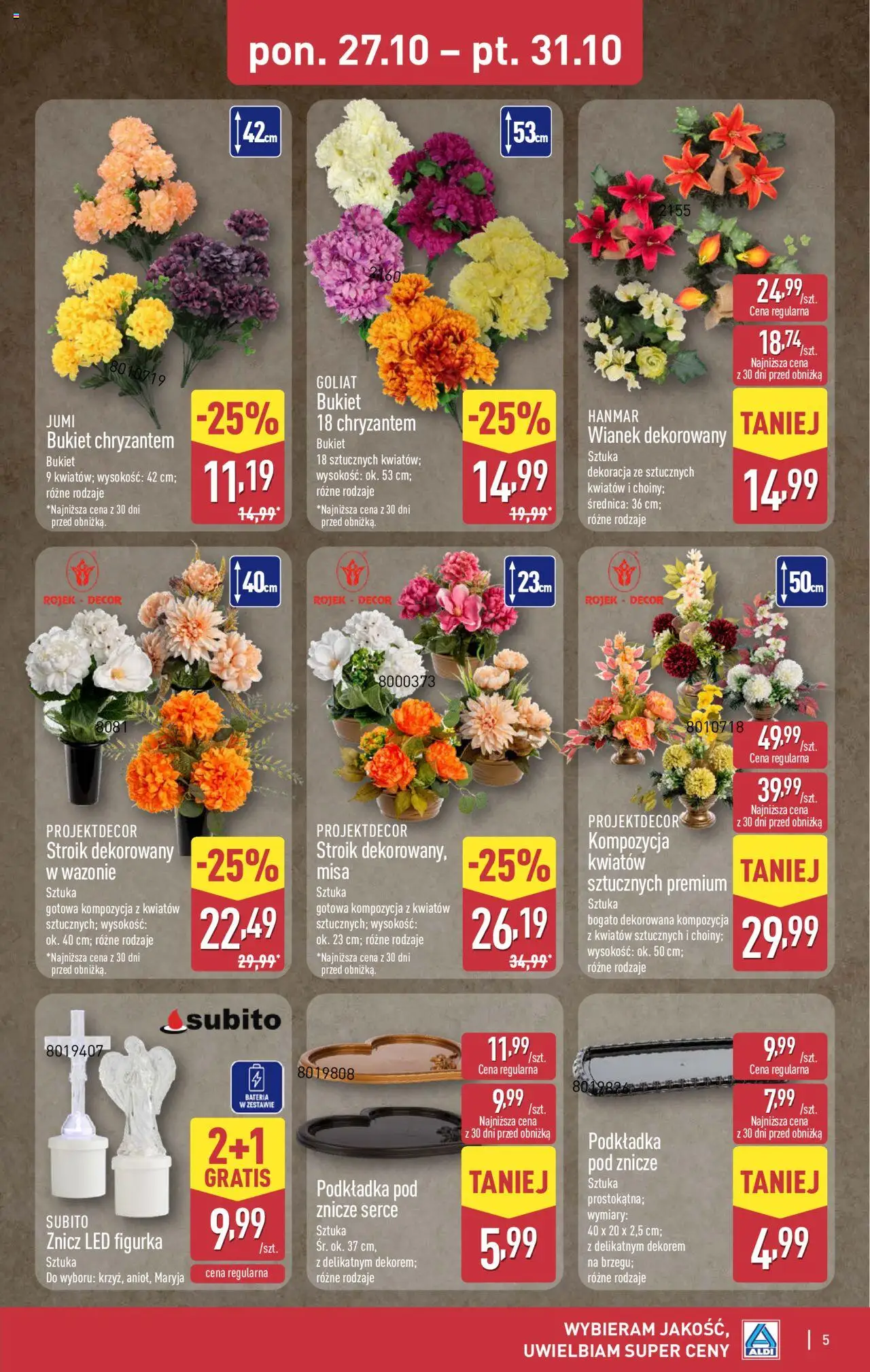 Aldi Artykuły przemysłowe i tekstylia  Gazetka ważna od 27.10.2025 strona 5