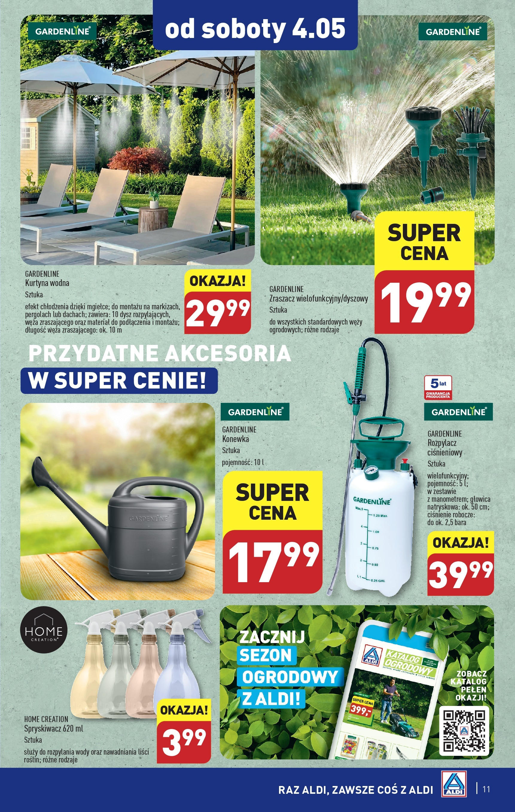 Aldi Artykuły przemysłowe i tekstylia Gazetka ważna od 29.04.2024 do 04.05.2024 strona 9