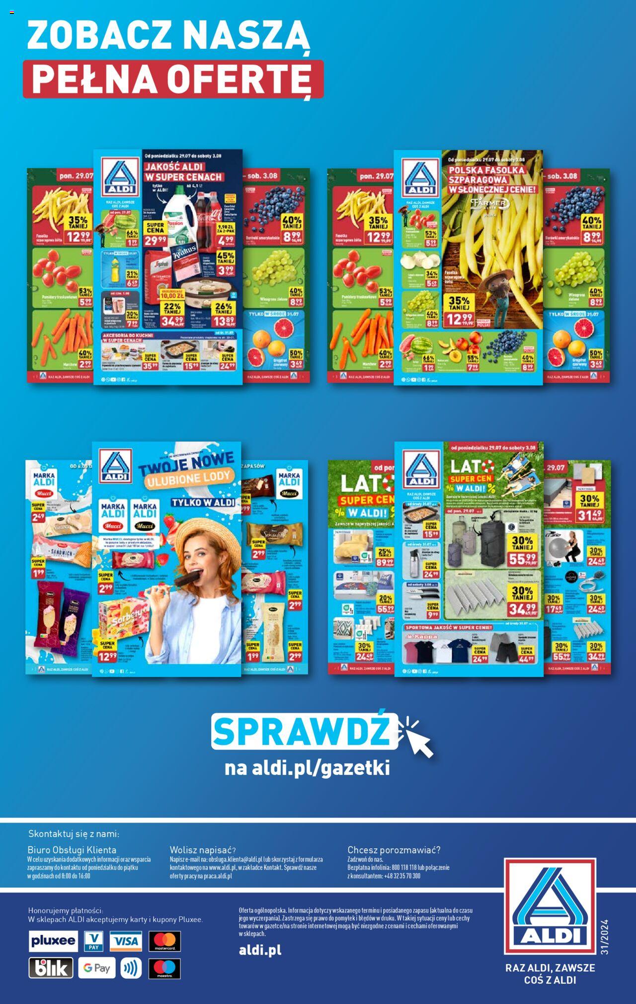 Aldi Artykuły przemysłowe i tekstylia Gazetka ważna  od 29.07.2024 do 03.08.2024 strona 12