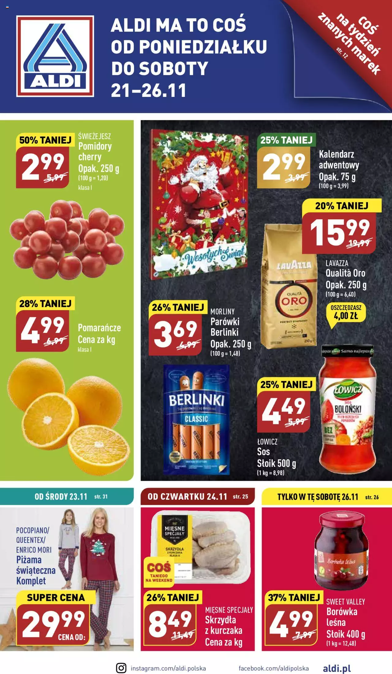 Aldi BLACK FRIDAY Gazetka ważna od 21.11.2022 do 26.11.2022 strona 1