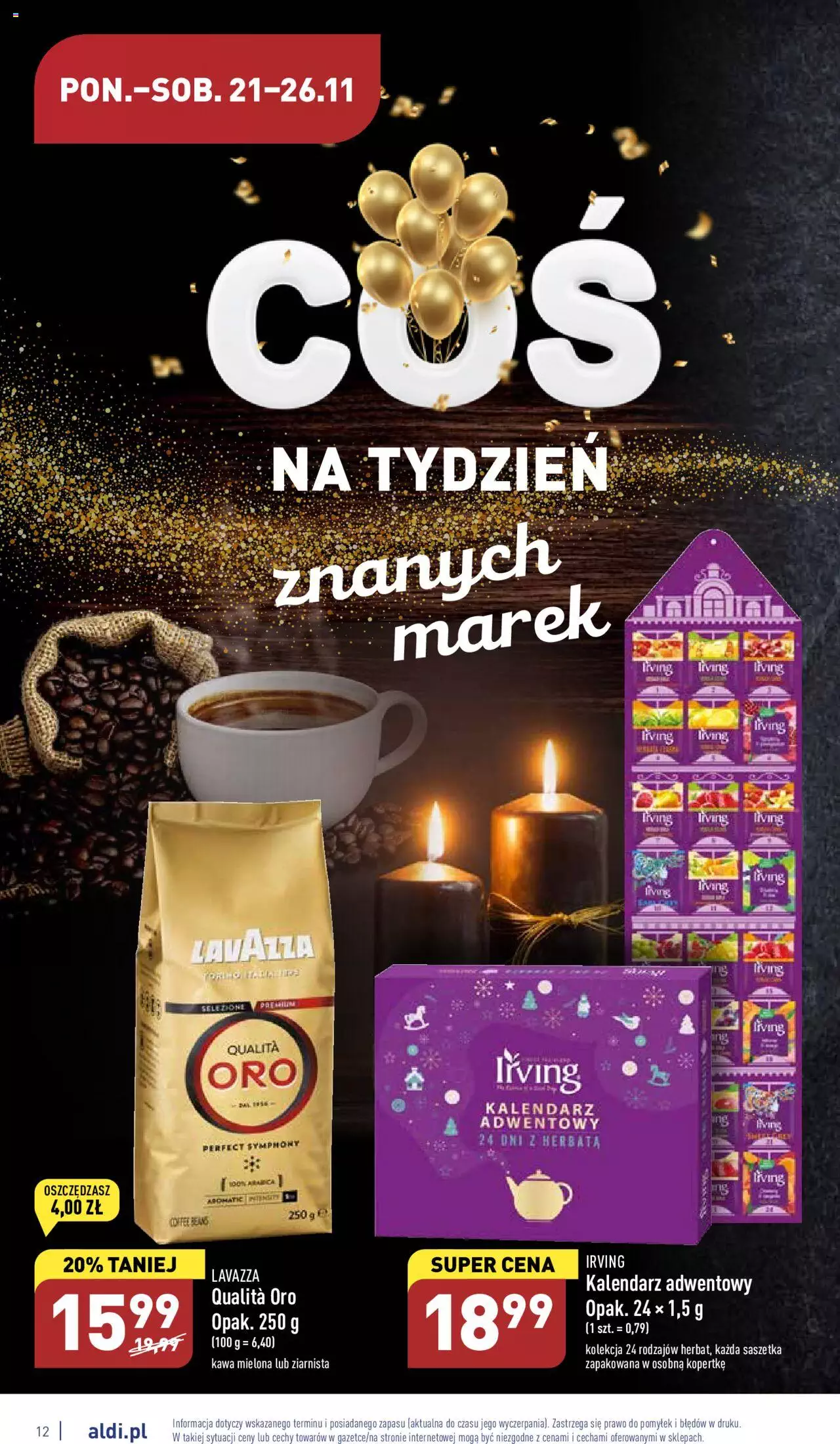 Aldi BLACK FRIDAY Gazetka ważna od 21.11.2022 do 26.11.2022 strona 12
