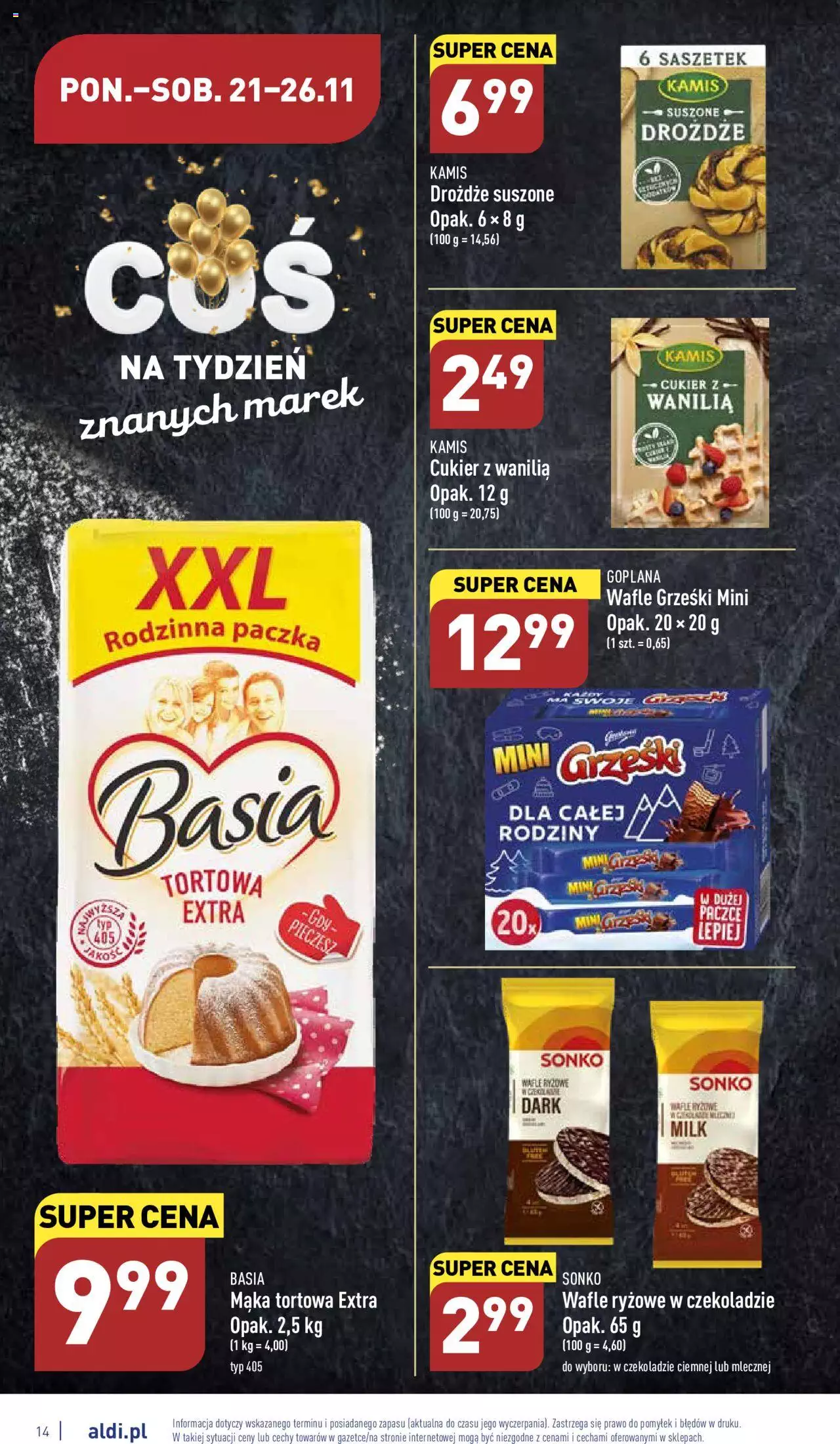 Aldi BLACK FRIDAY Gazetka ważna od 21.11.2022 do 26.11.2022 strona 14