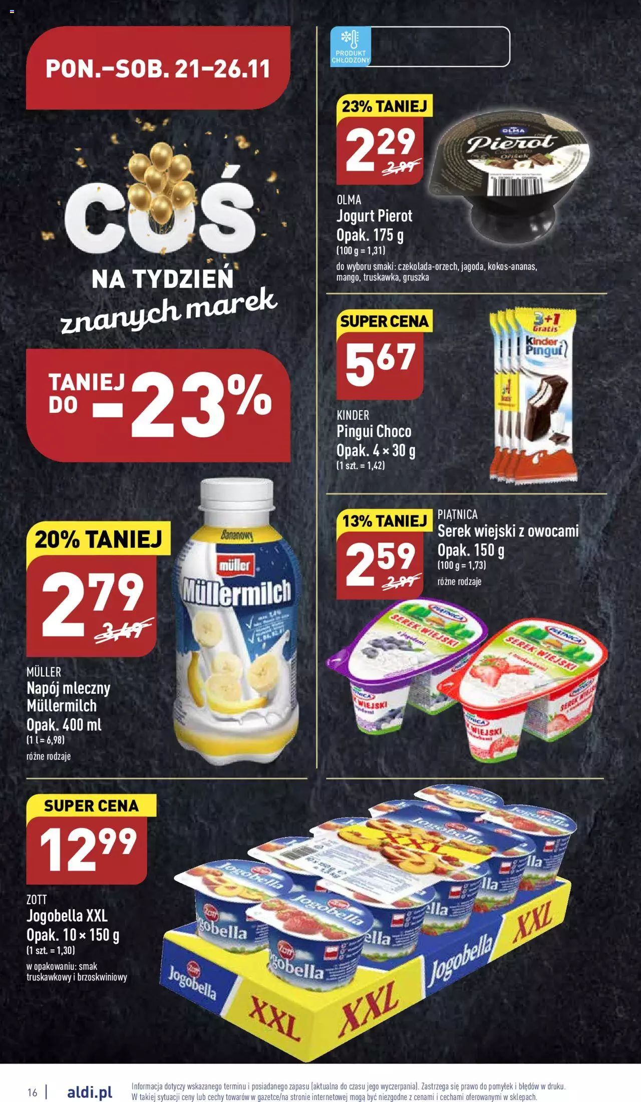 Aldi BLACK FRIDAY Gazetka ważna od 21.11.2022 do 26.11.2022 strona 16