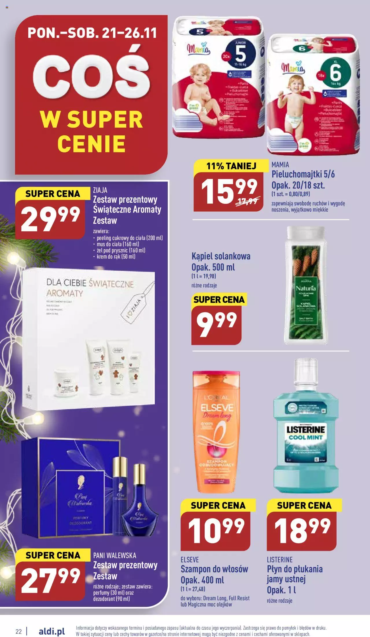 Aldi BLACK FRIDAY Gazetka ważna od 21.11.2022 do 26.11.2022 strona 22