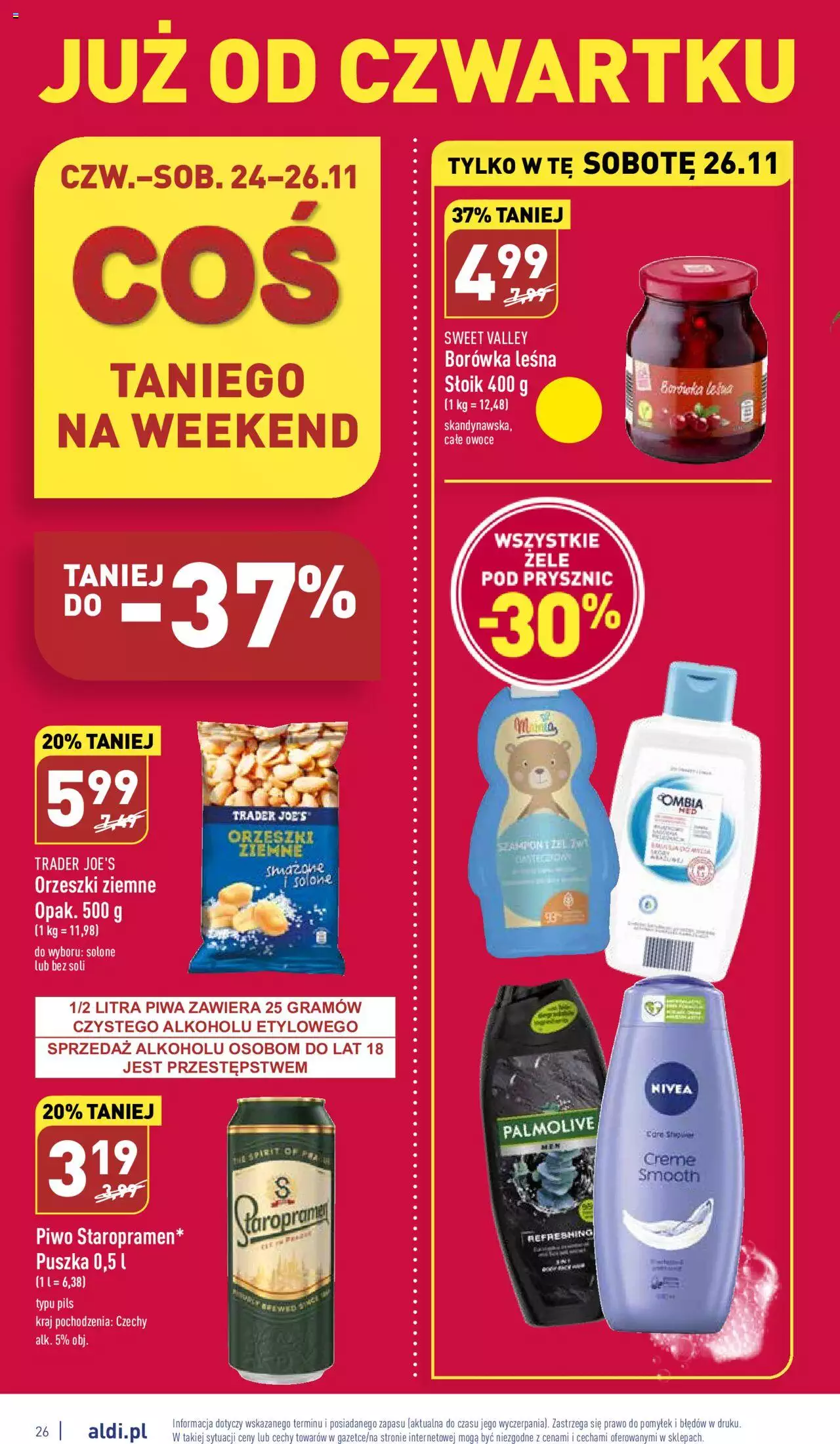 Aldi BLACK FRIDAY Gazetka ważna od 21.11.2022 do 26.11.2022 strona 26