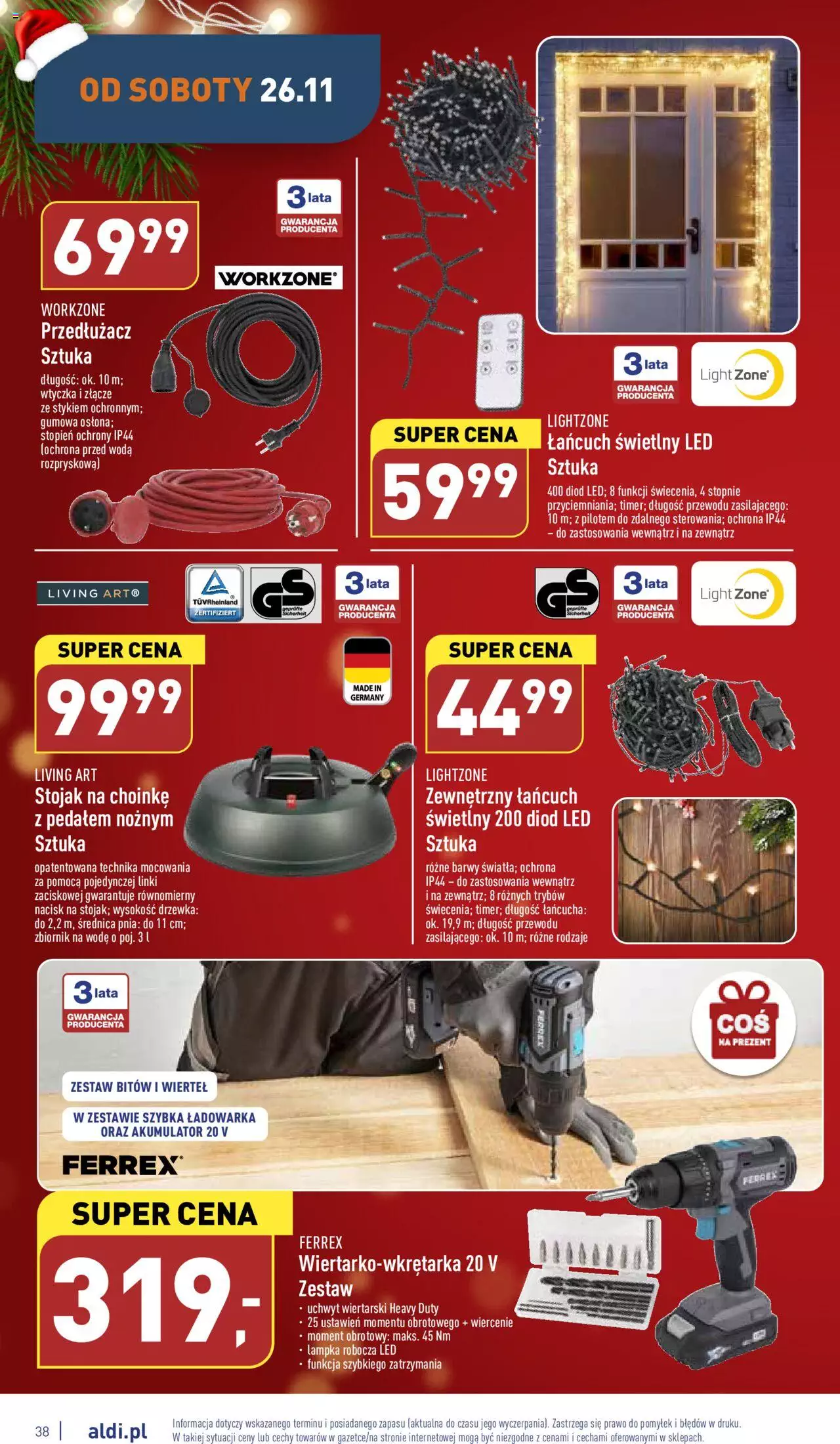 Aldi BLACK FRIDAY Gazetka ważna od 21.11.2022 do 26.11.2022 strona 38