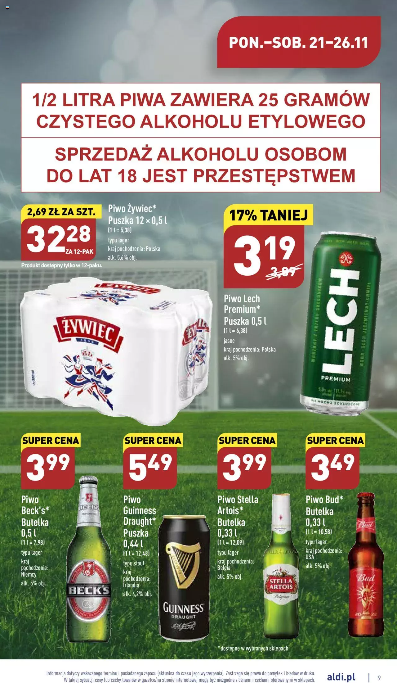 Aldi BLACK FRIDAY Gazetka ważna od 21.11.2022 do 26.11.2022 strona 9