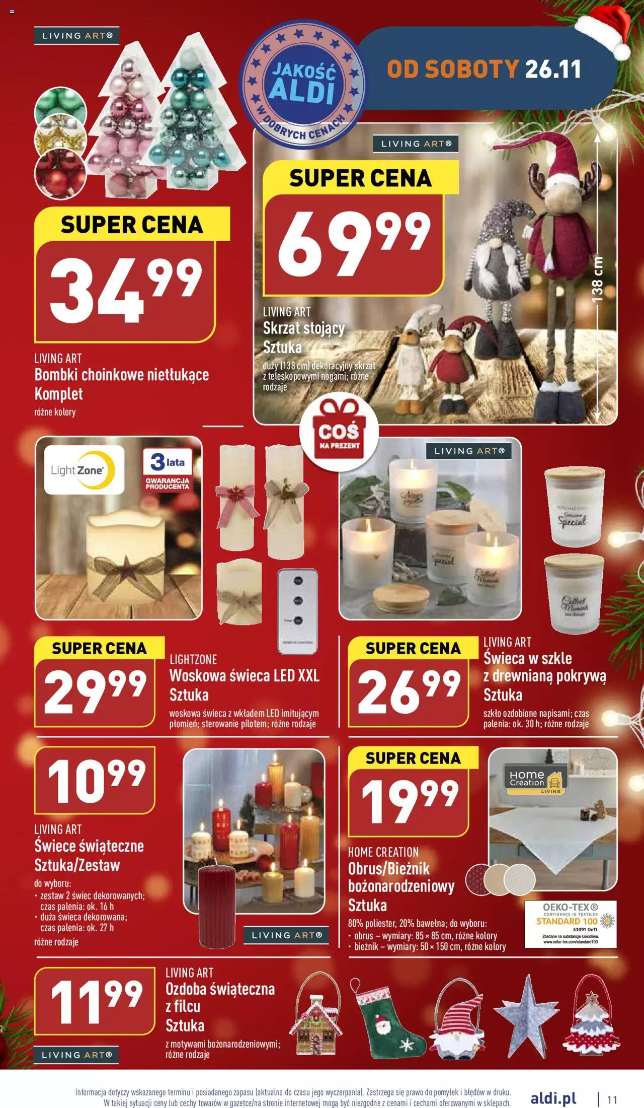 Aldi BLACK FRIDAY  Gazetka ważna od 23.11.2022 do 26.11.2022 strona 11