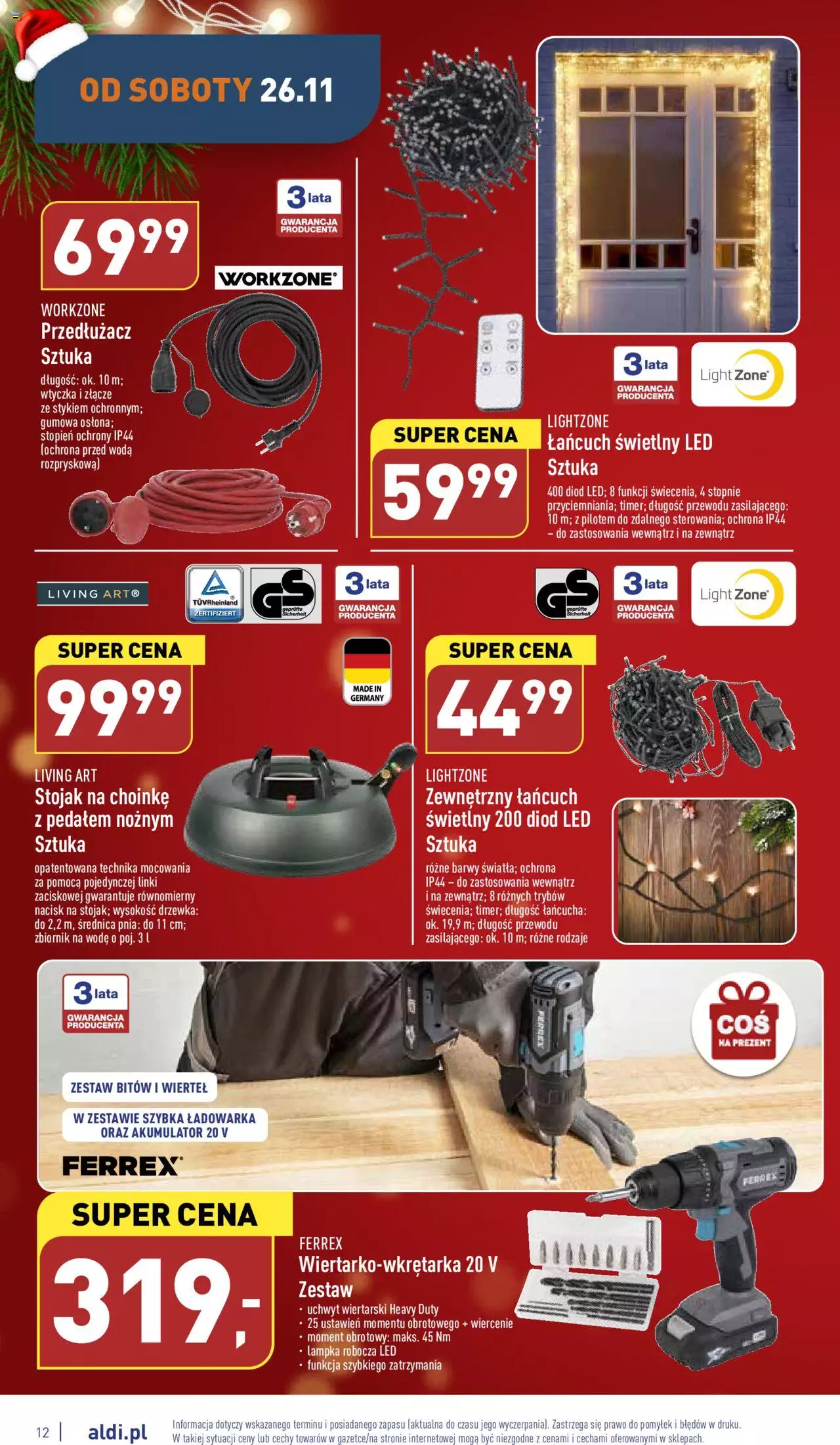 Aldi BLACK FRIDAY  Gazetka ważna od 23.11.2022 do 26.11.2022 strona 12