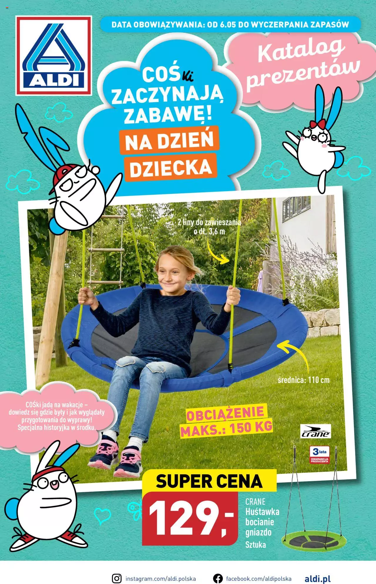 Aldi Dzien dziecka Gazetka ważna od 06.05.2023 strona 1
