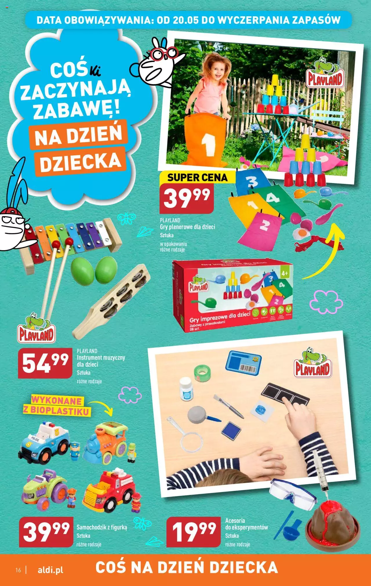 Aldi Dzien dziecka Gazetka ważna od 06.05.2023 strona 16