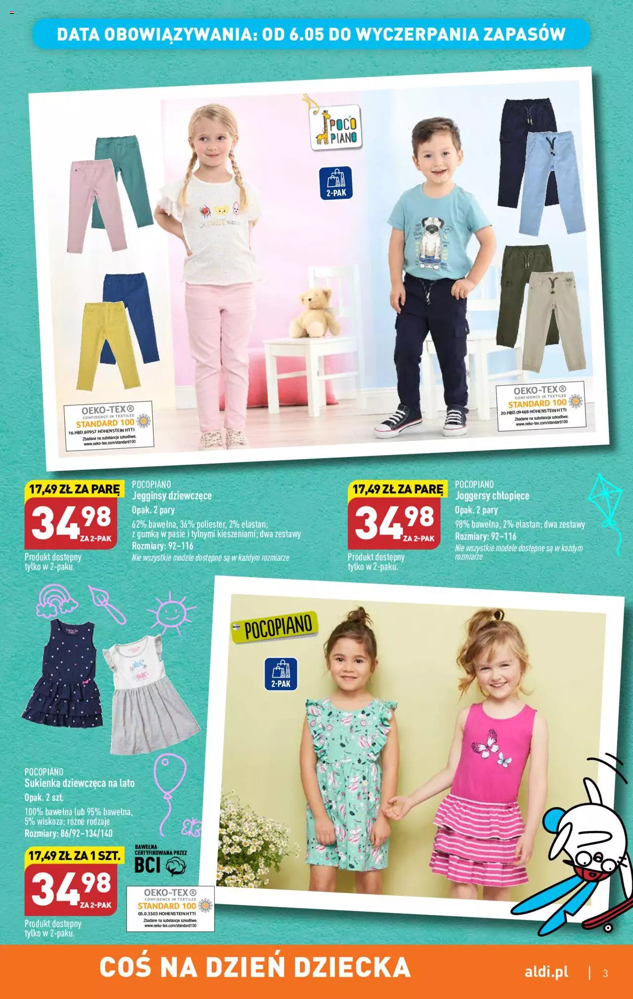 Aldi Dzien dziecka Gazetka ważna od 06.05.2023 strona 3