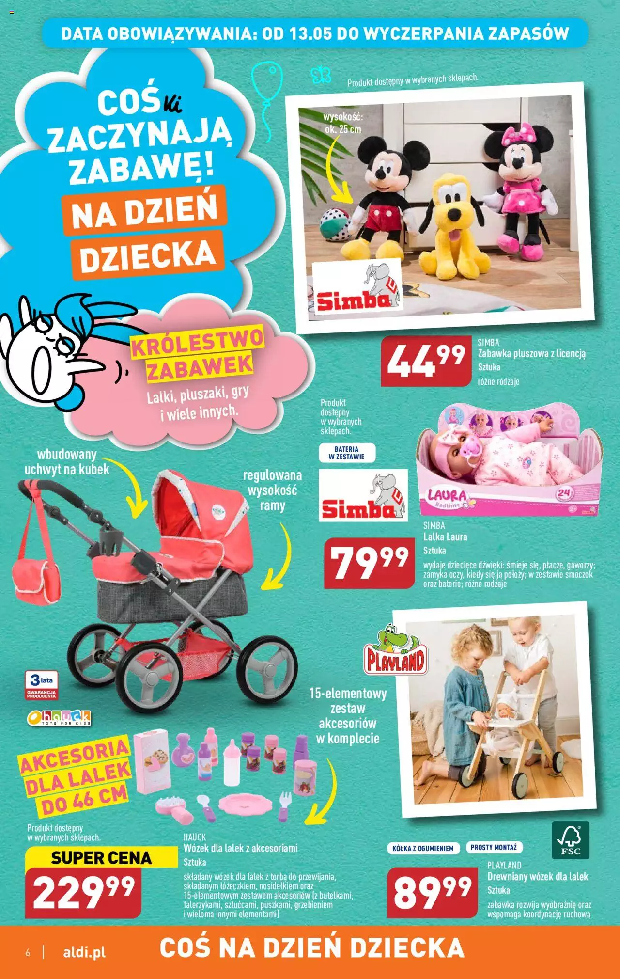 Aldi Dzien dziecka Gazetka ważna od 06.05.2023 strona 6