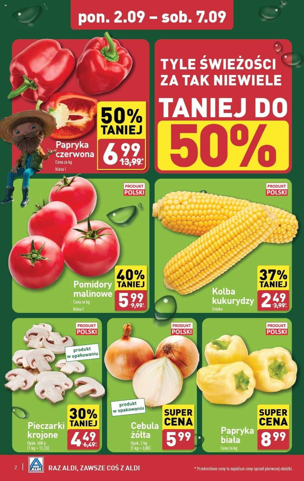 Aldi Farmer Gazetka ważna od 02.09.2024 do 07.09.2024 strona 2
