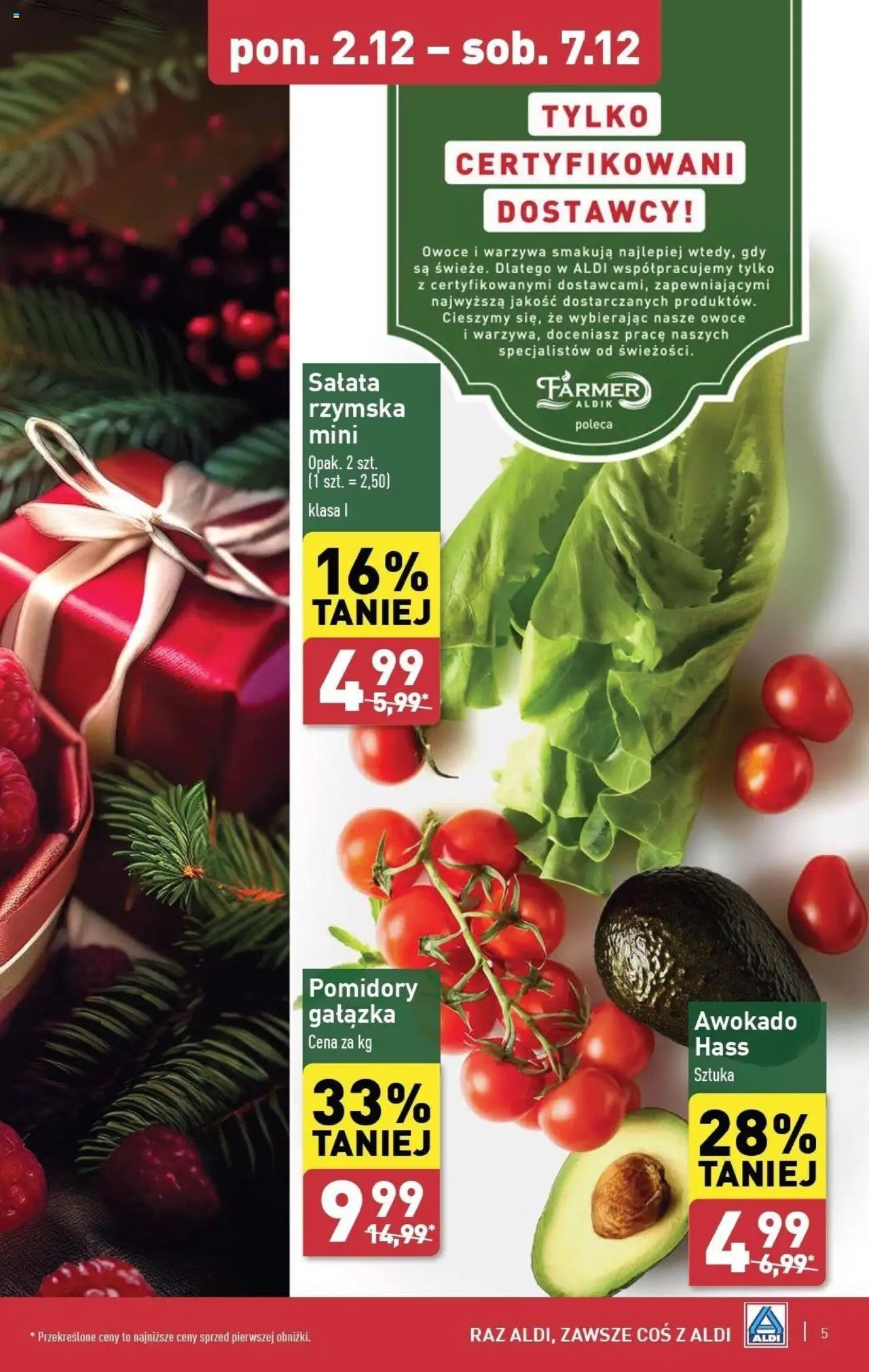 Aldi Farmer gazetka ważna od 02.12.2024 do 07.12.2024 strona 5