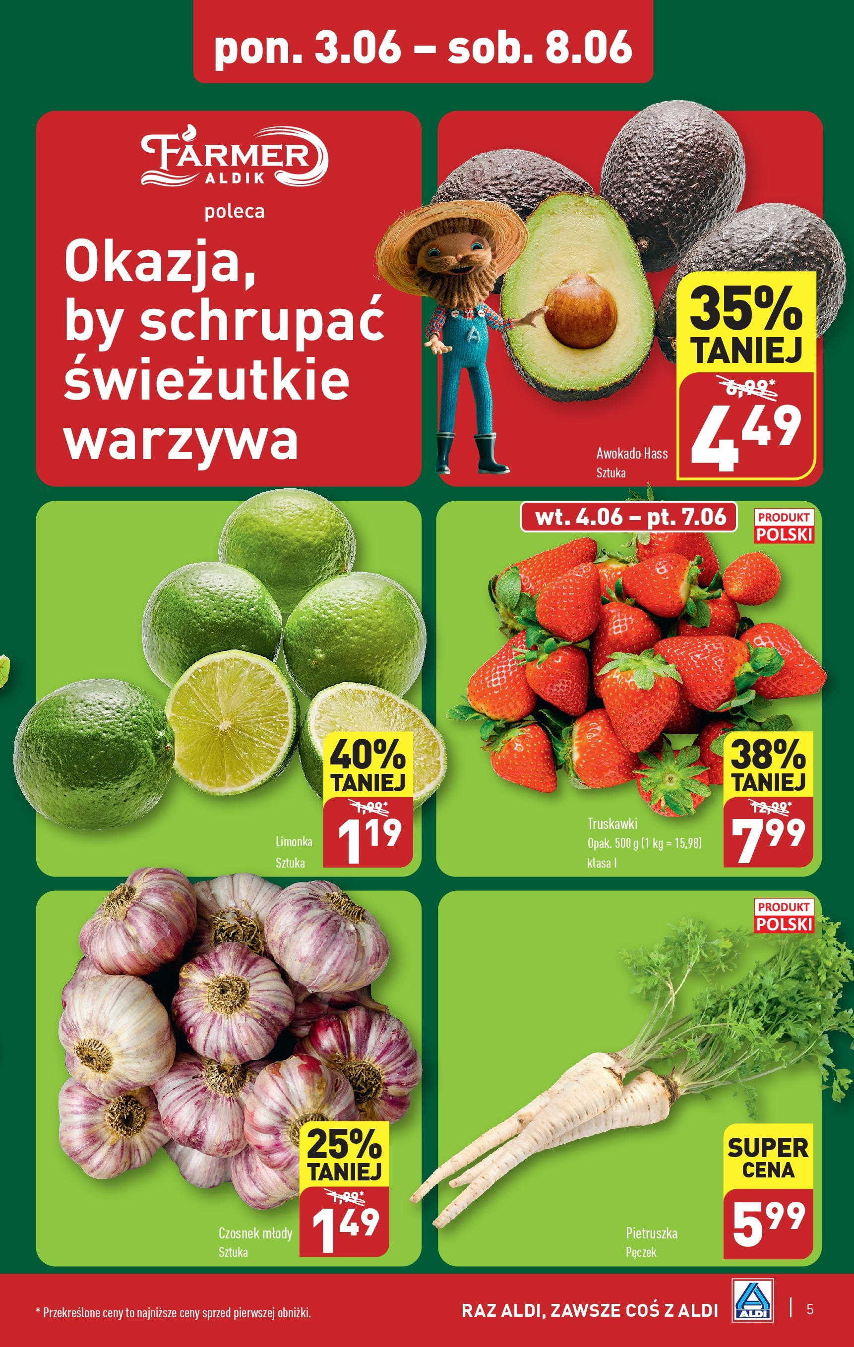 Aldi Farmer Gazetka ważna od 03.06.2024 do 08.06.2024 strona 5