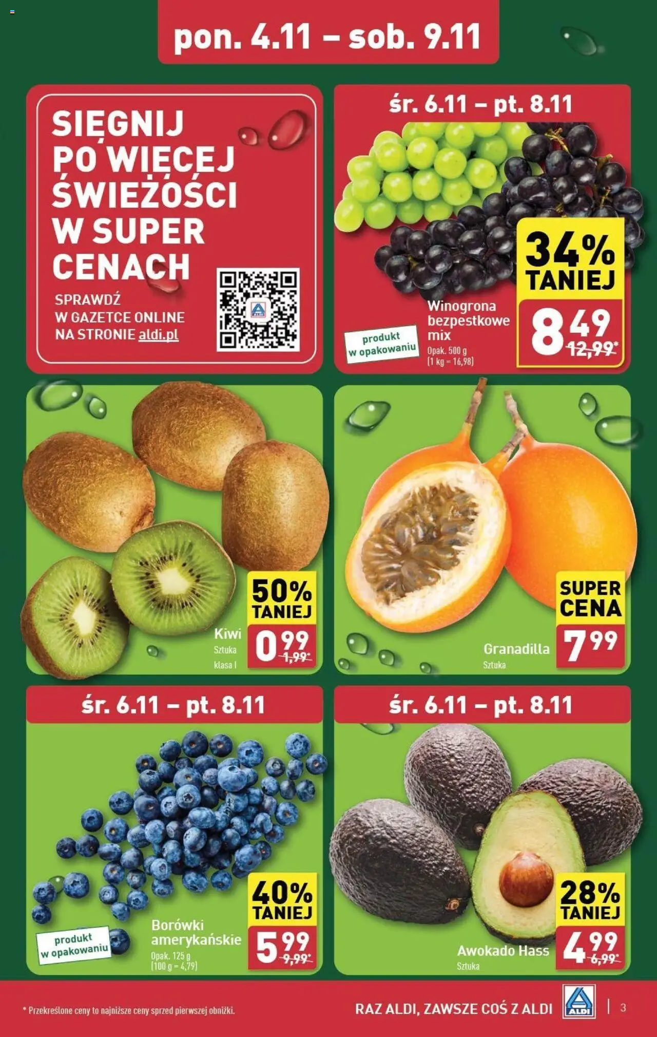 Aldi Farmer Gazetka ważna od 04.11.2024 do 09.11.2024 strona 3