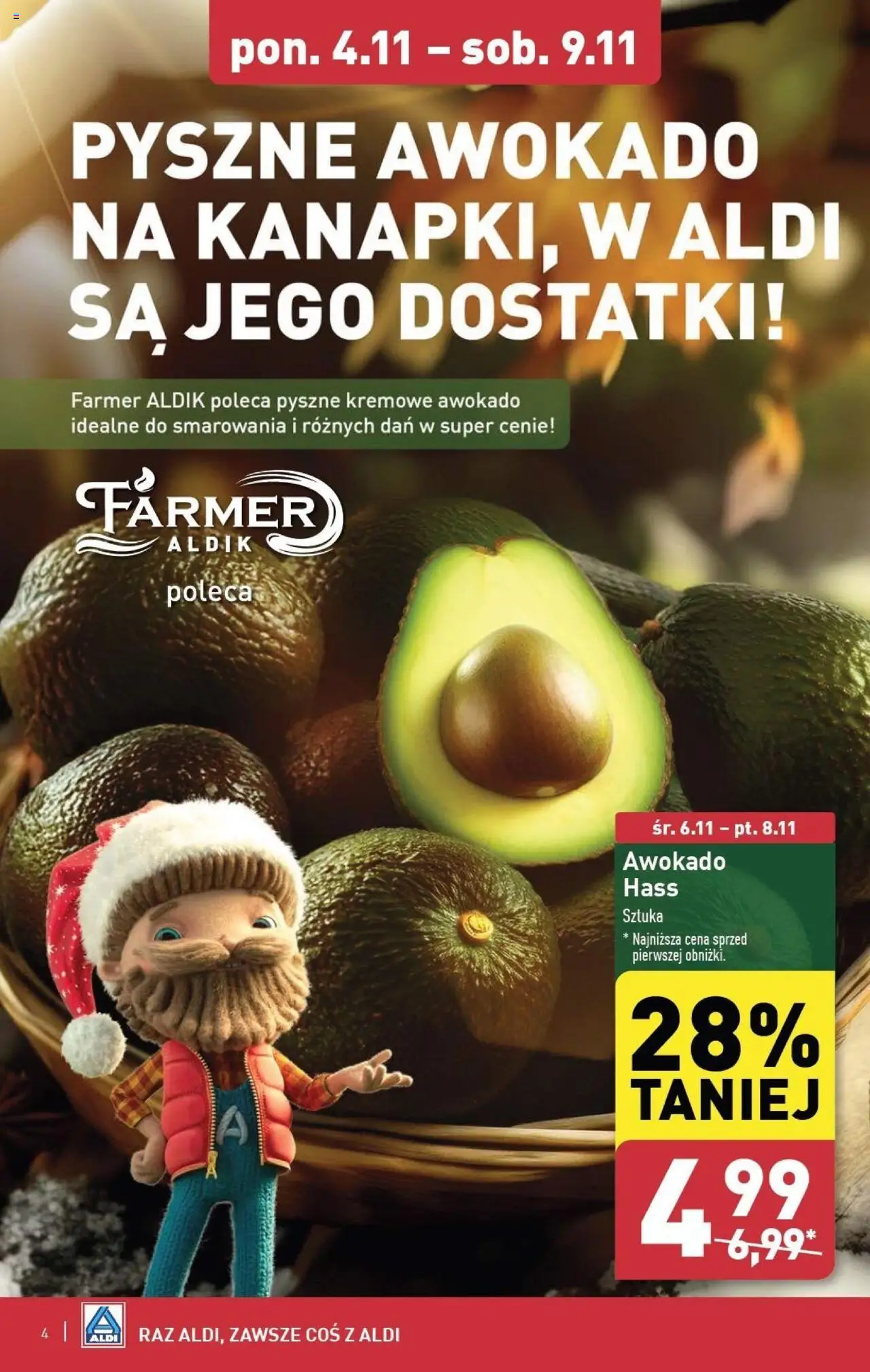 Aldi Farmer Gazetka ważna od 04.11.2024 do 09.11.2024 strona 4