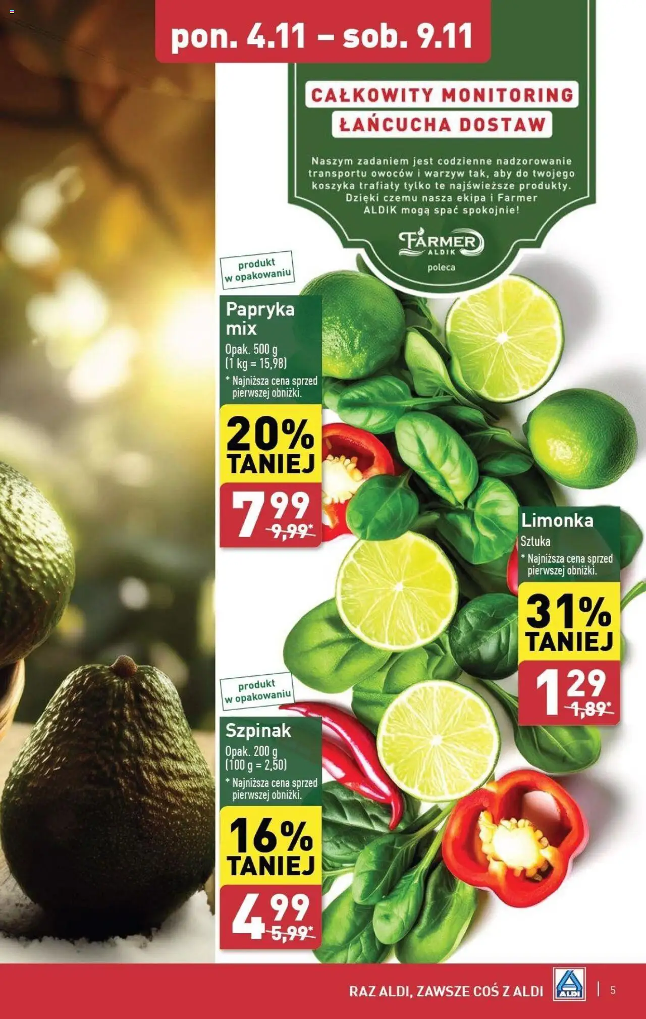 Aldi Farmer Gazetka ważna od 04.11.2024 do 09.11.2024 strona 5