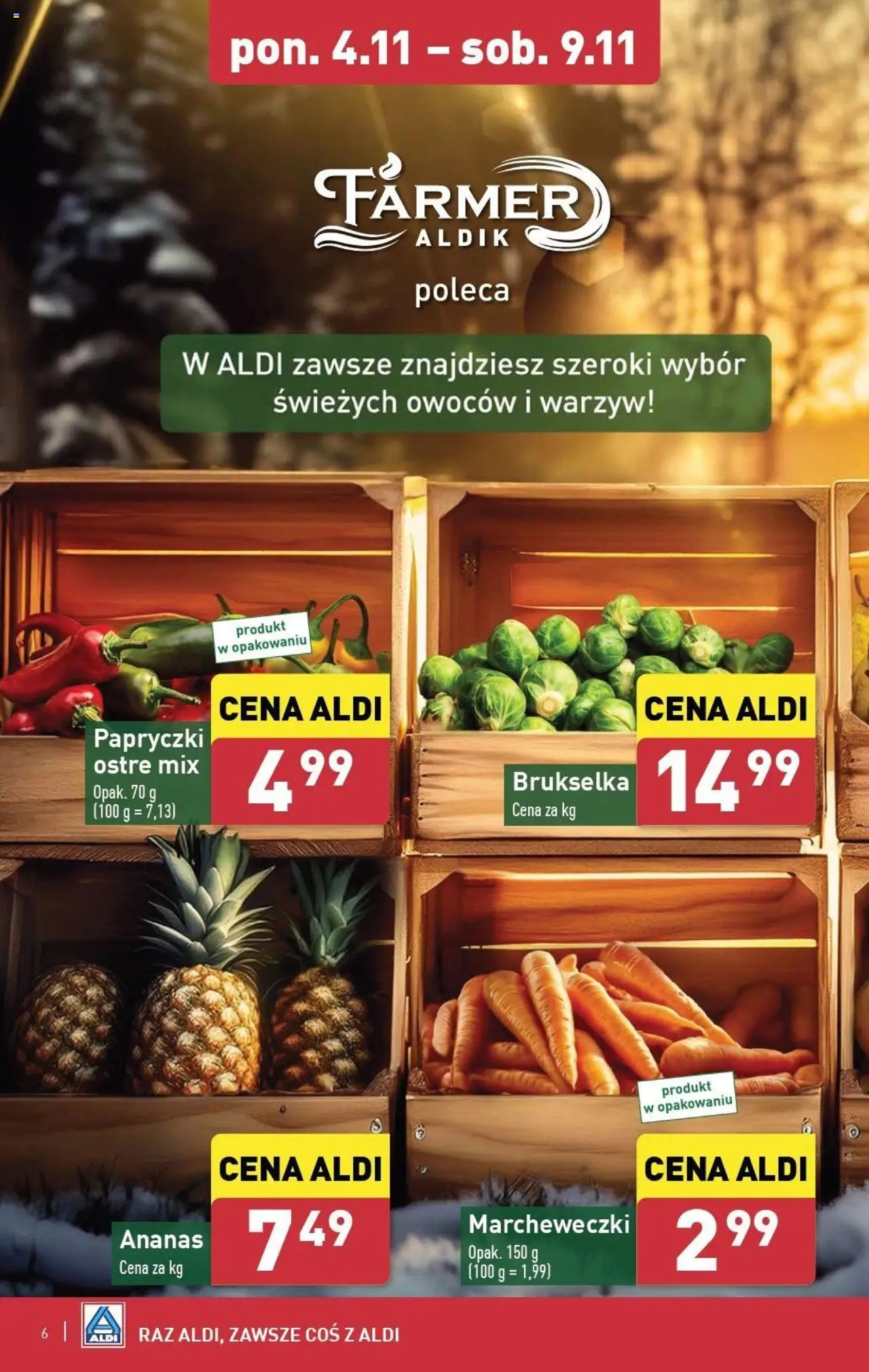 Aldi Farmer Gazetka ważna od 04.11.2024 do 09.11.2024 strona 6