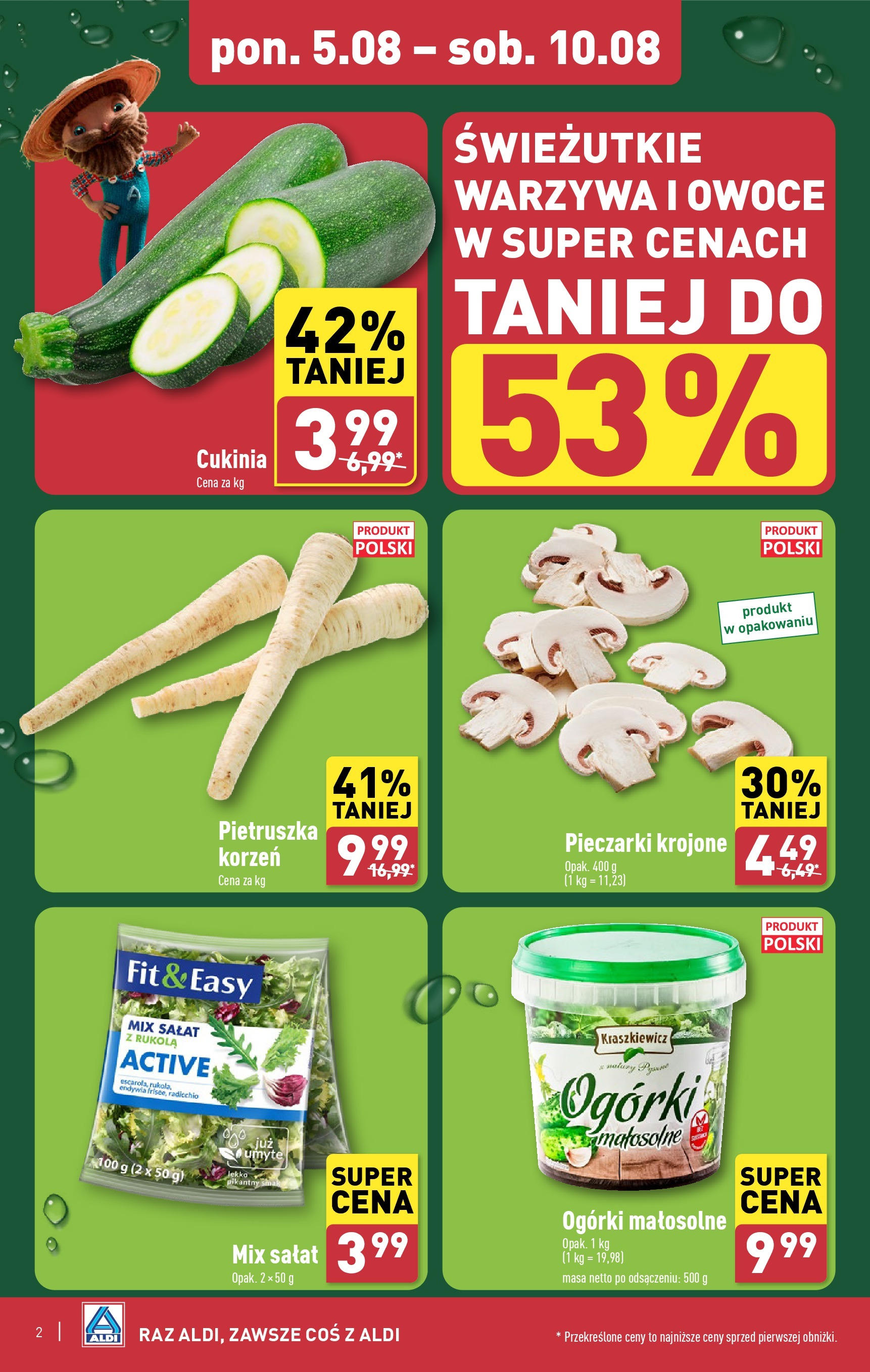 Aldi Farmer Gazetka ważna od 05.08.2024 do 10.08.2024 strona 2
