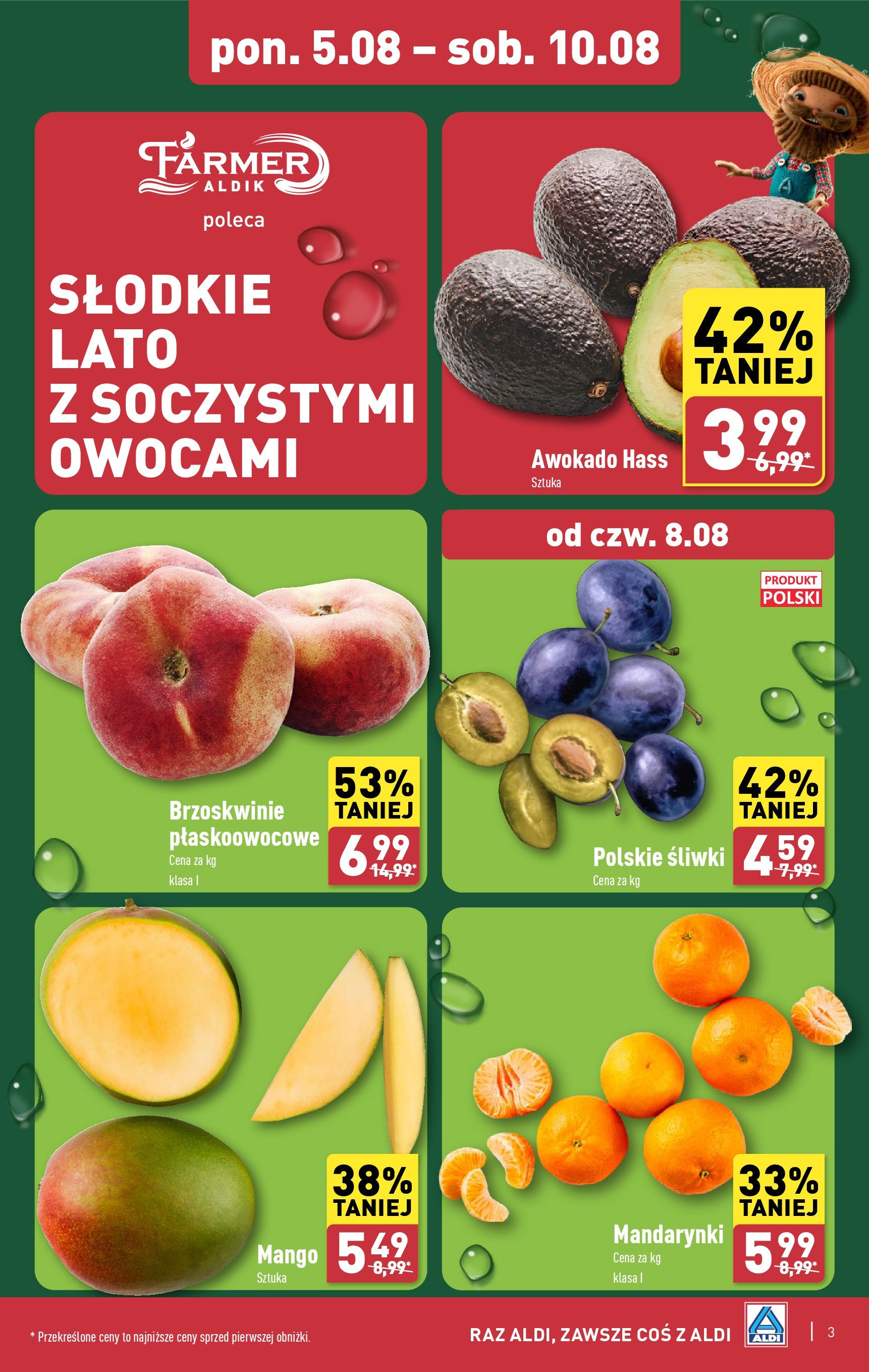 Aldi Farmer Gazetka ważna od 05.08.2024 do 10.08.2024 strona 3