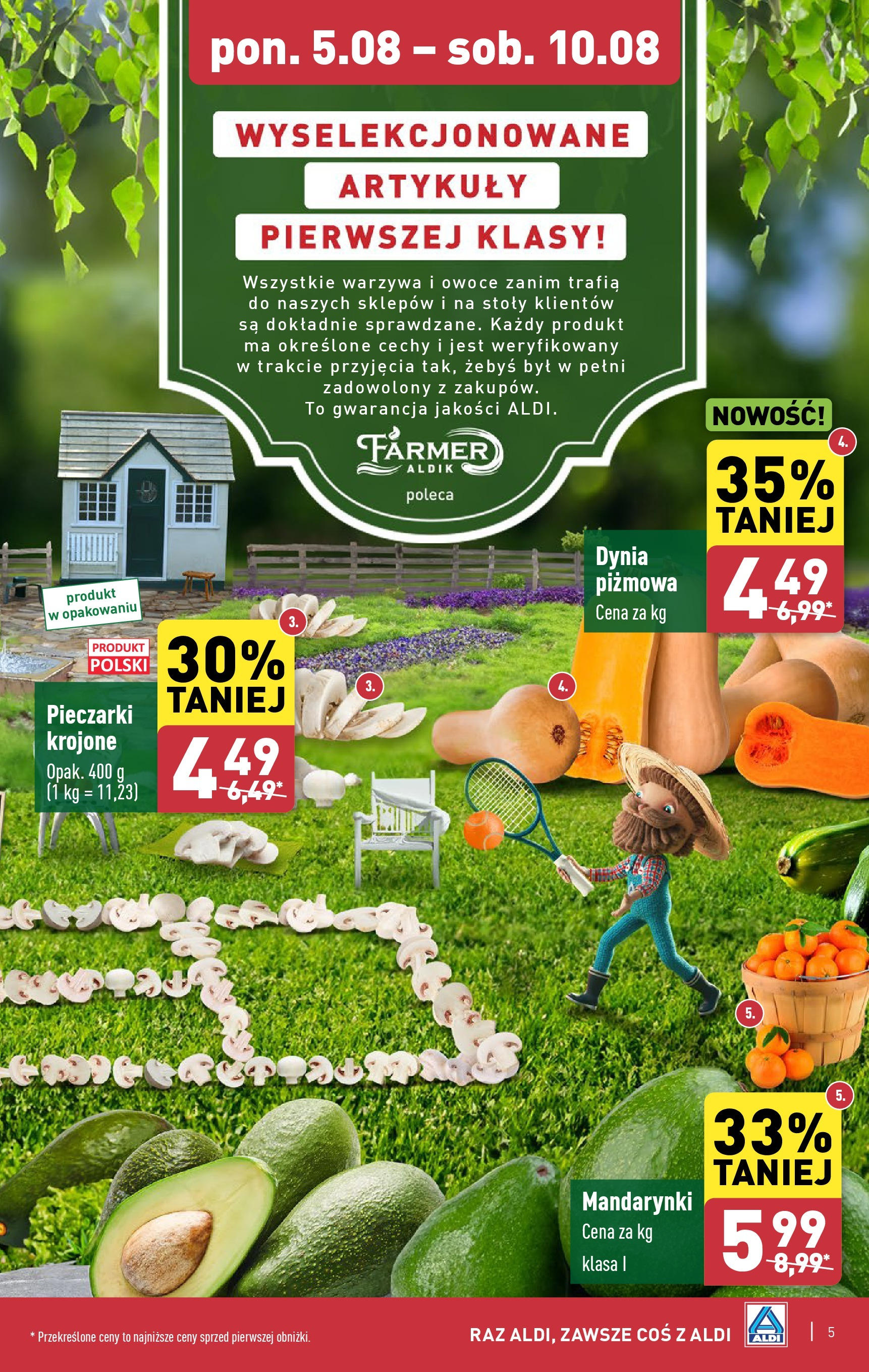 Aldi Farmer Gazetka ważna od 05.08.2024 do 10.08.2024 strona 5