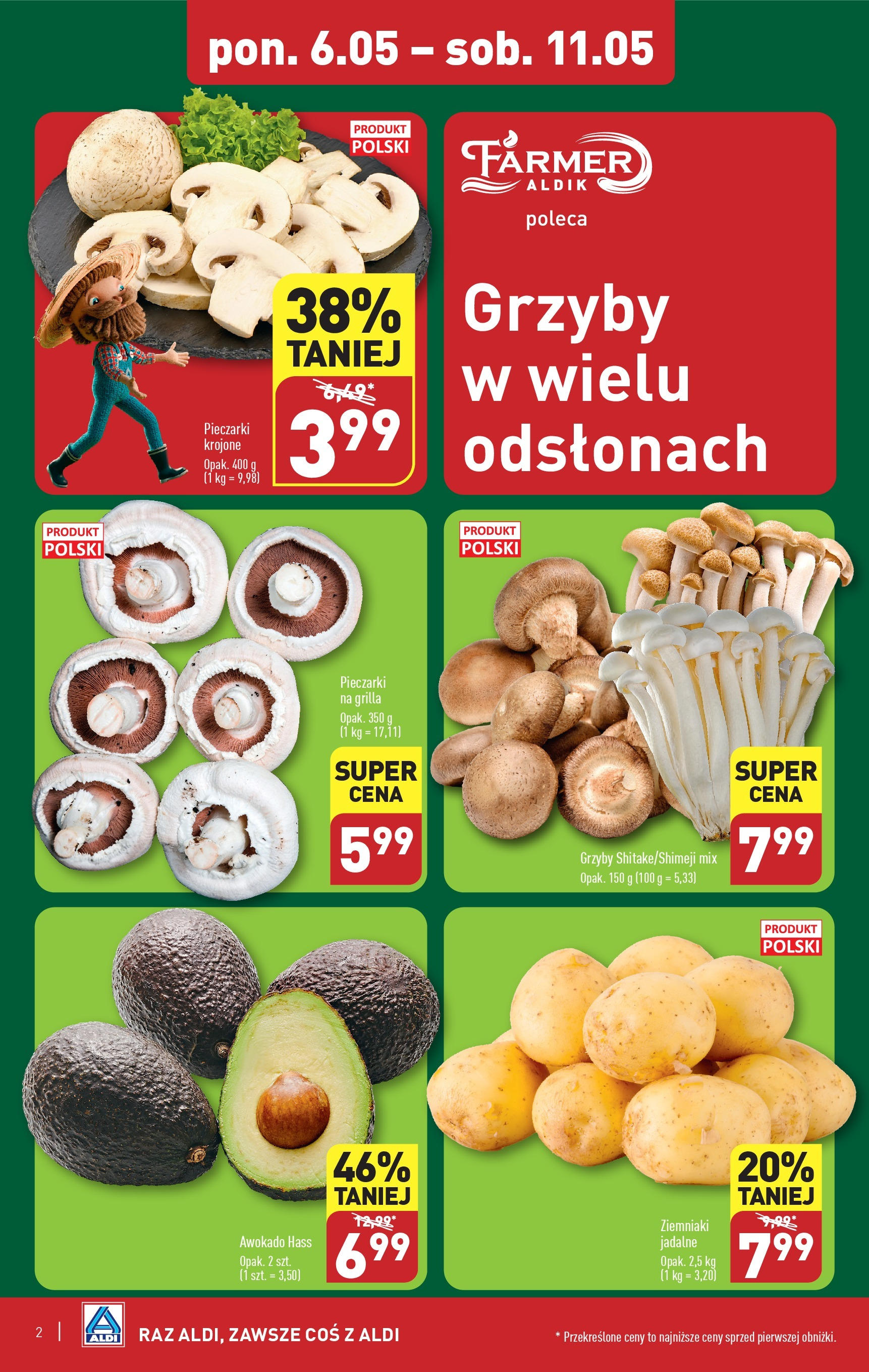Aldi Farmer Gazetka ważna od 06.05.2024 do 11.05.2024 strona 2