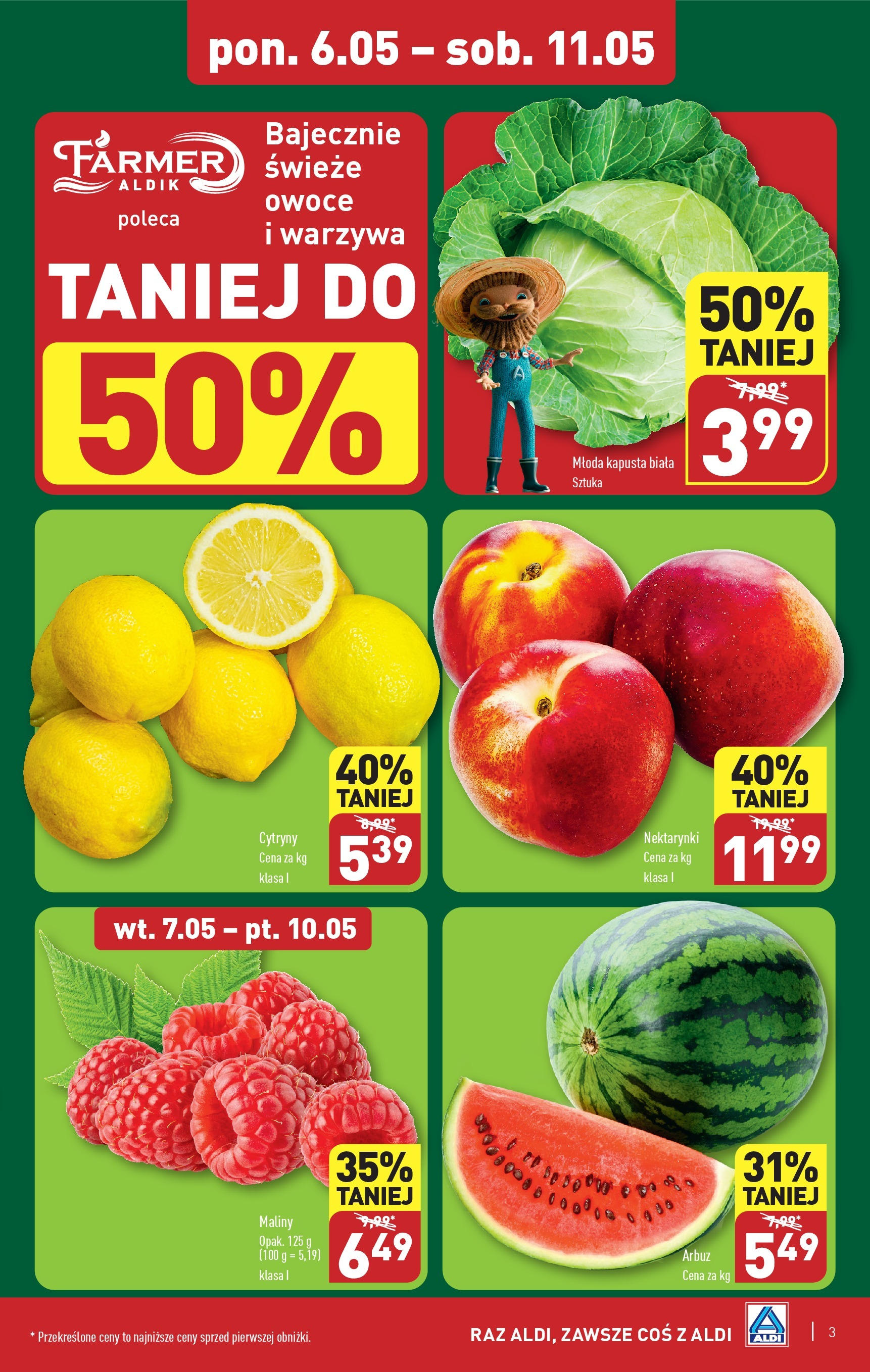 Aldi Farmer Gazetka ważna od 06.05.2024 do 11.05.2024 strona 3