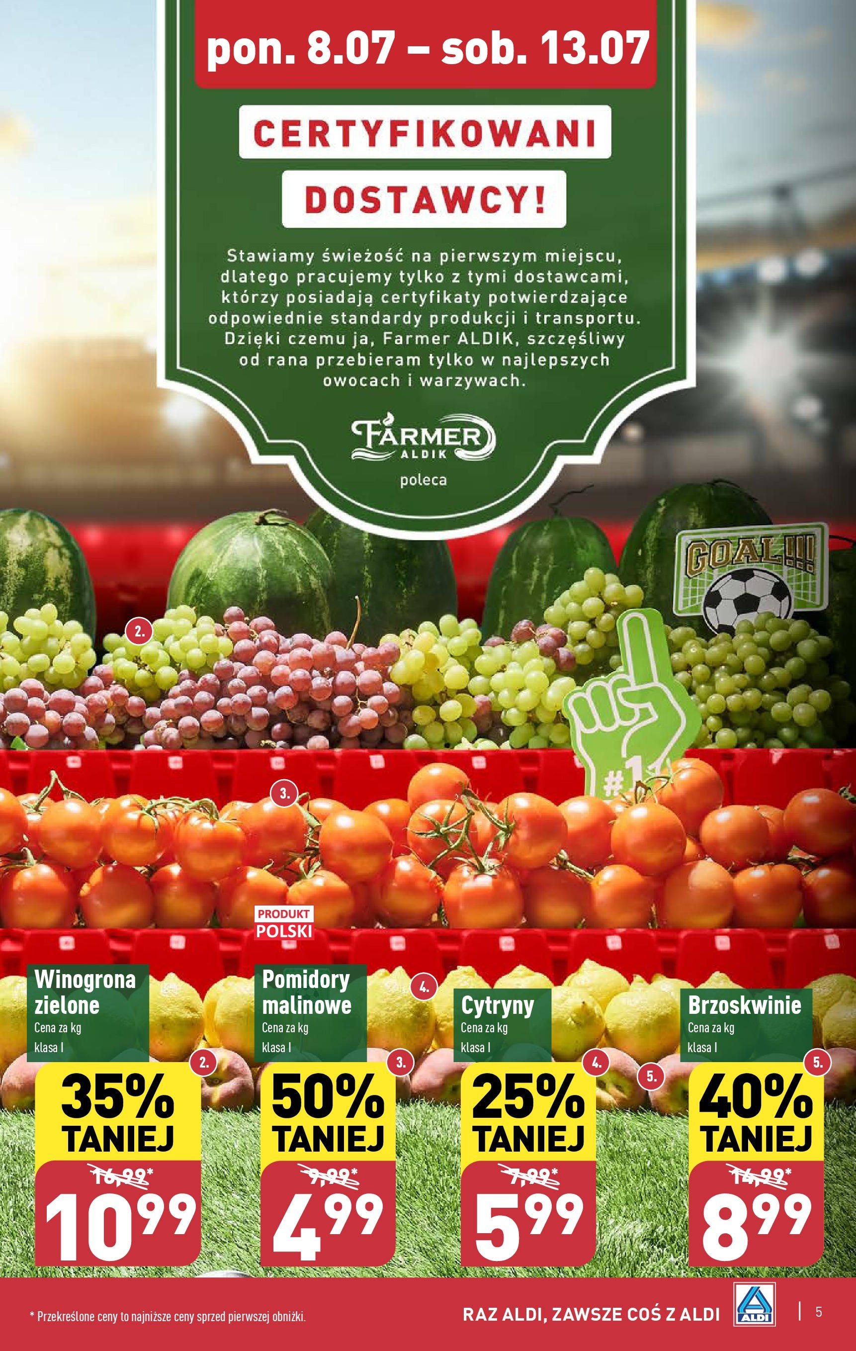 Aldi Farmer Gazetka ważna od 08.07.2024 do 13.07.2024  1 strona 4