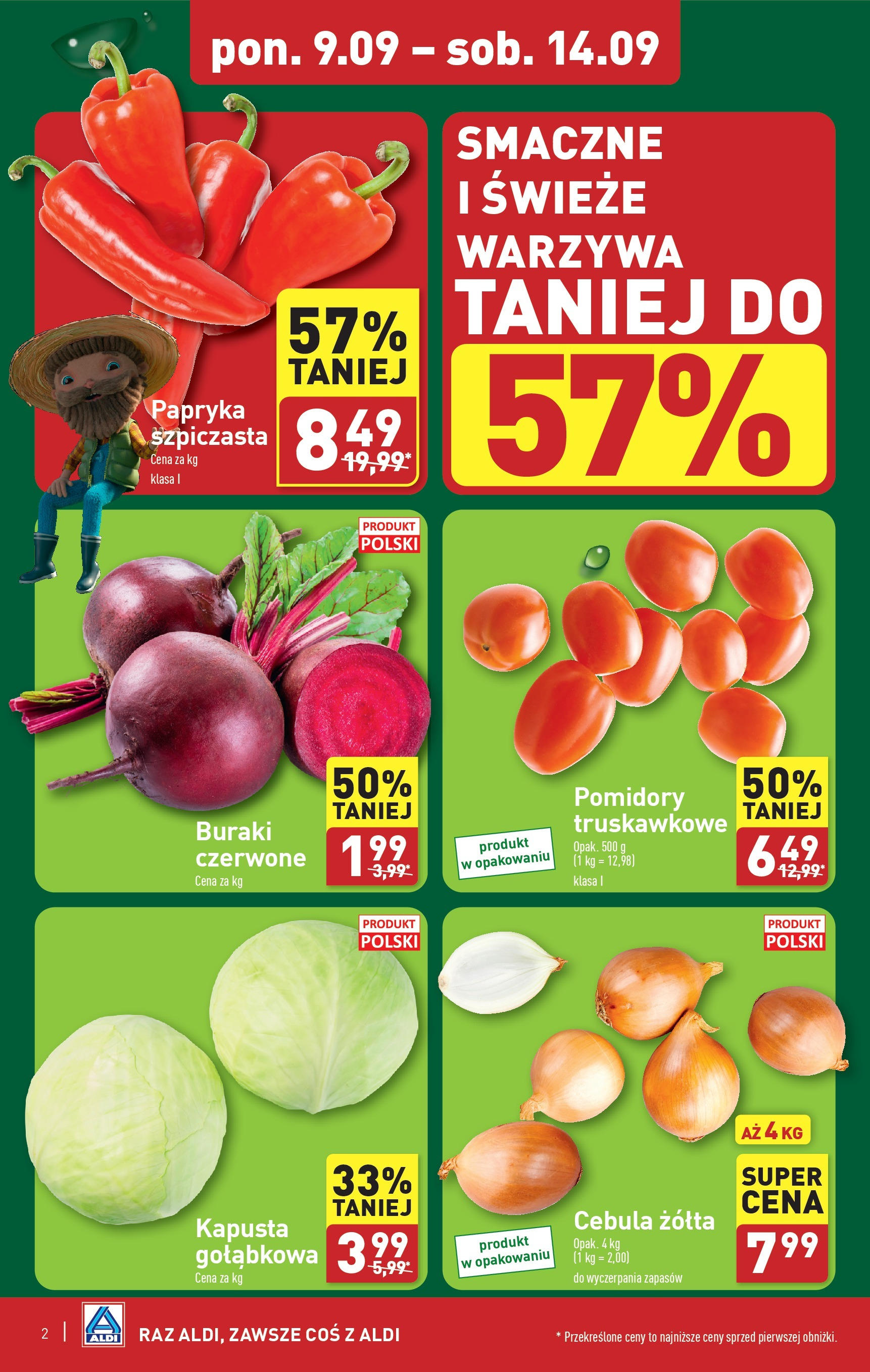 Aldi Farmer Gazetka ważna  od 09.09.2024 do 14.09.2024 strona 2