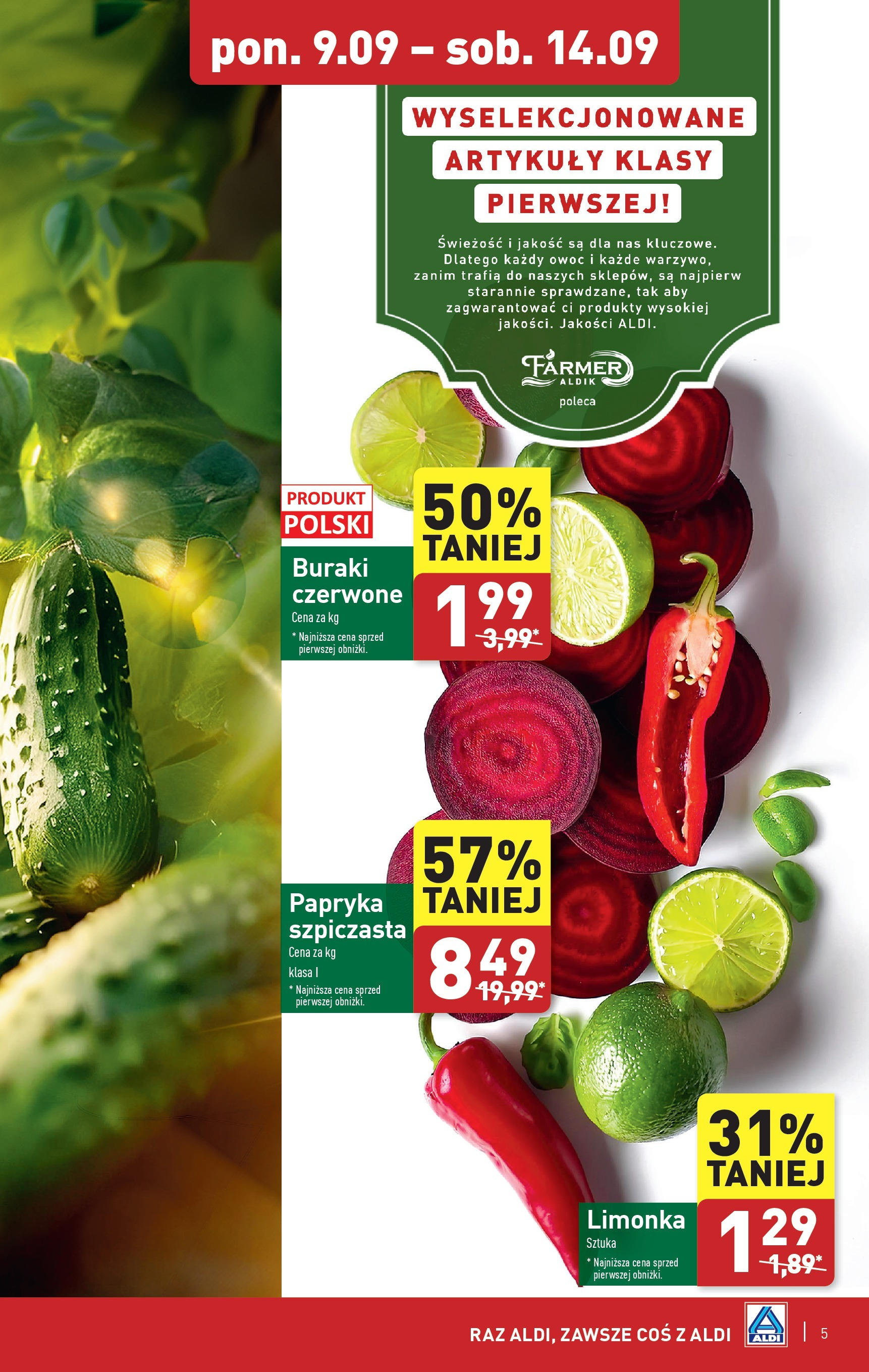 Aldi Farmer Gazetka ważna  od 09.09.2024 do 14.09.2024 strona 4