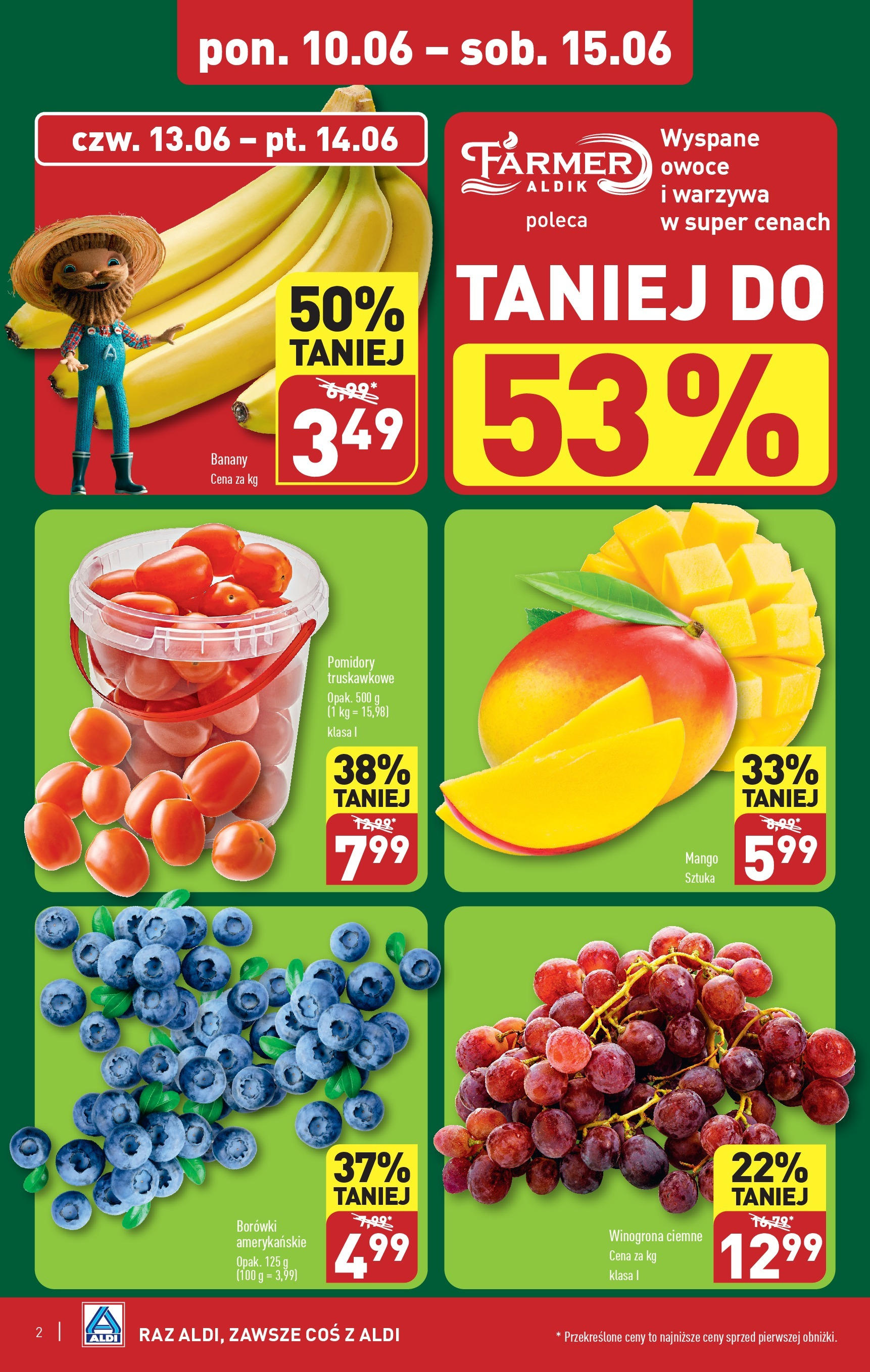 Aldi Farmer Gazetka ważna od 10.06.2024 do 15.06.2024 strona 2