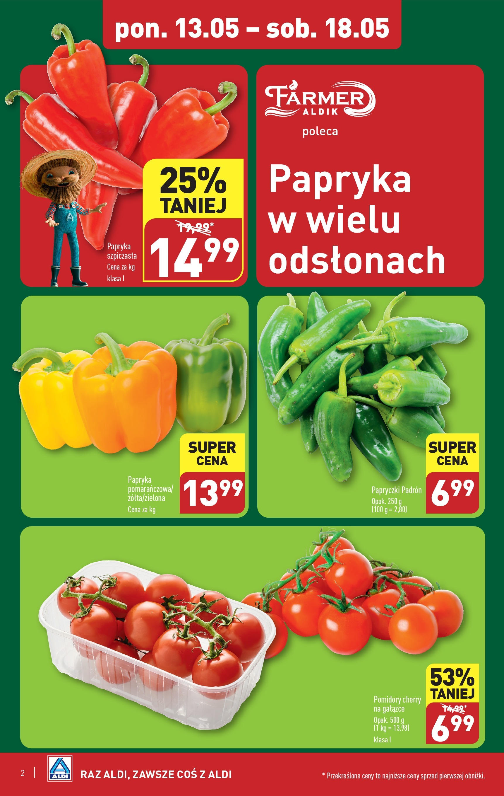 Aldi Farmer Gazetka  ważna od  13.05.2024 do 18.05.2024 strona 3
